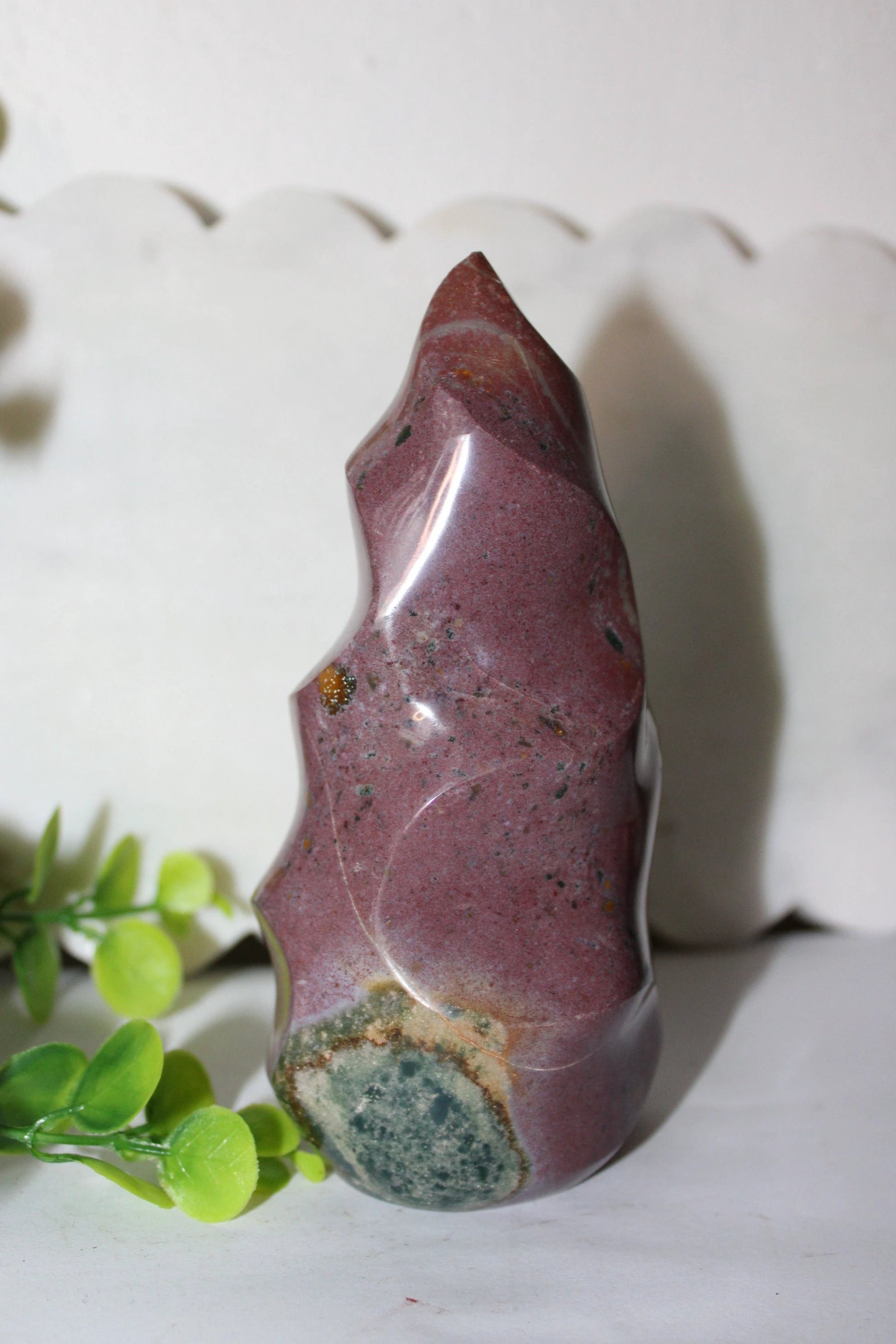 Ocean Jasper Flame by Heartstone Sanctuary