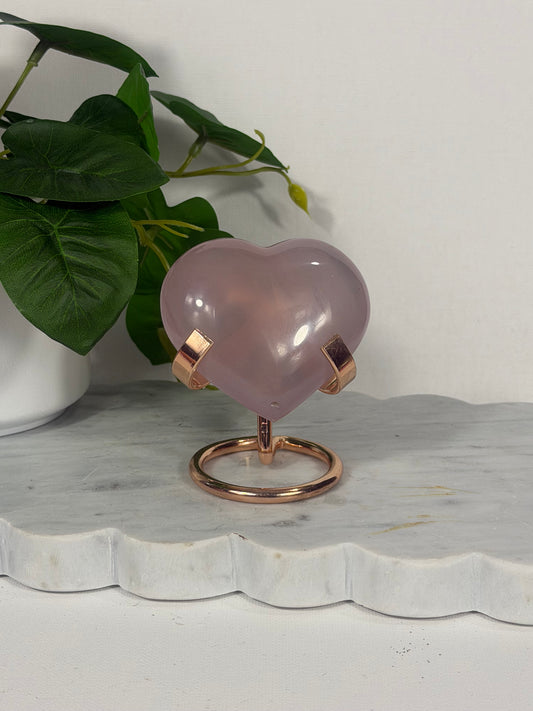 Rose Quartz Heart