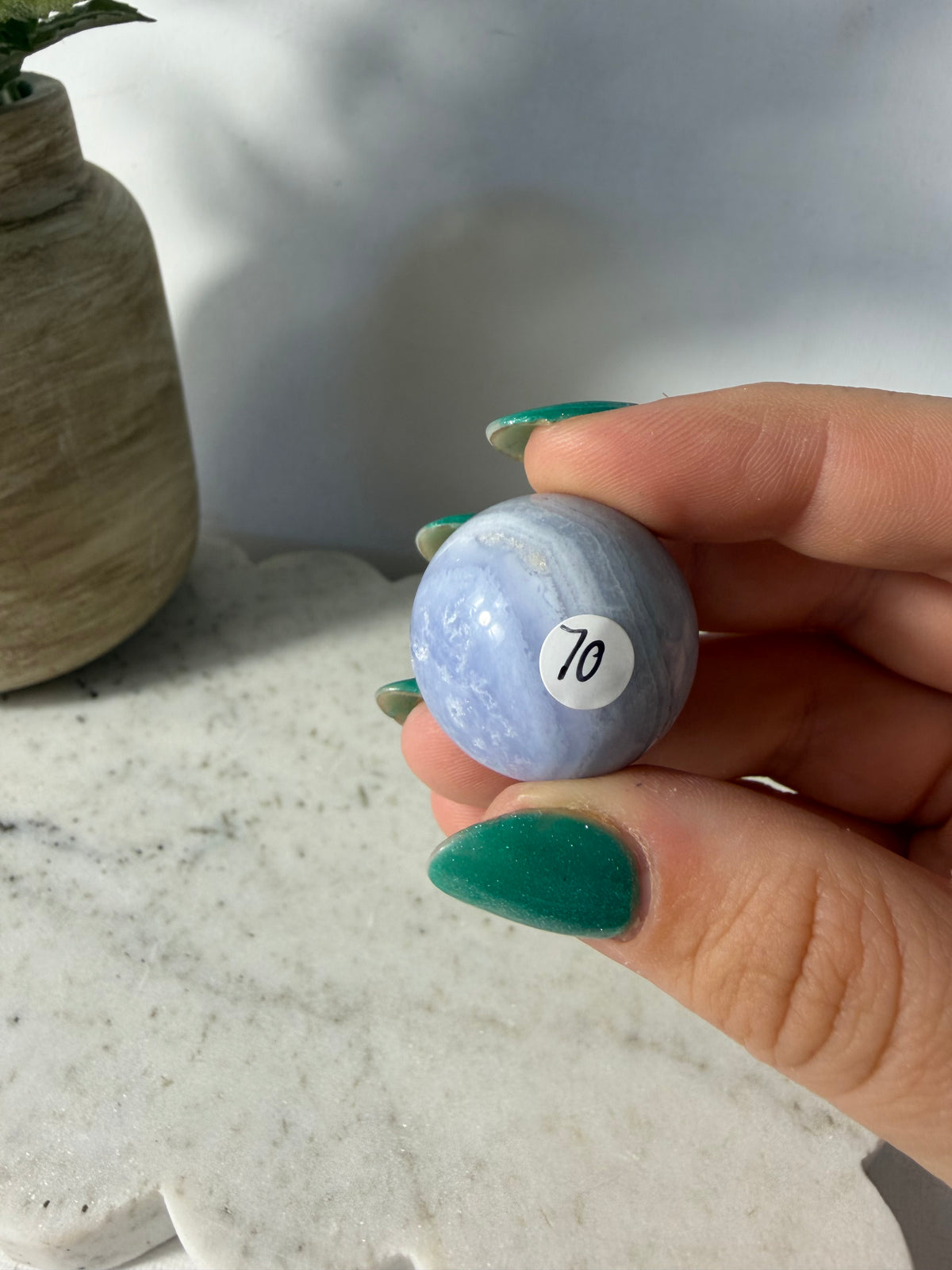 Blue Lace Agate Sphere