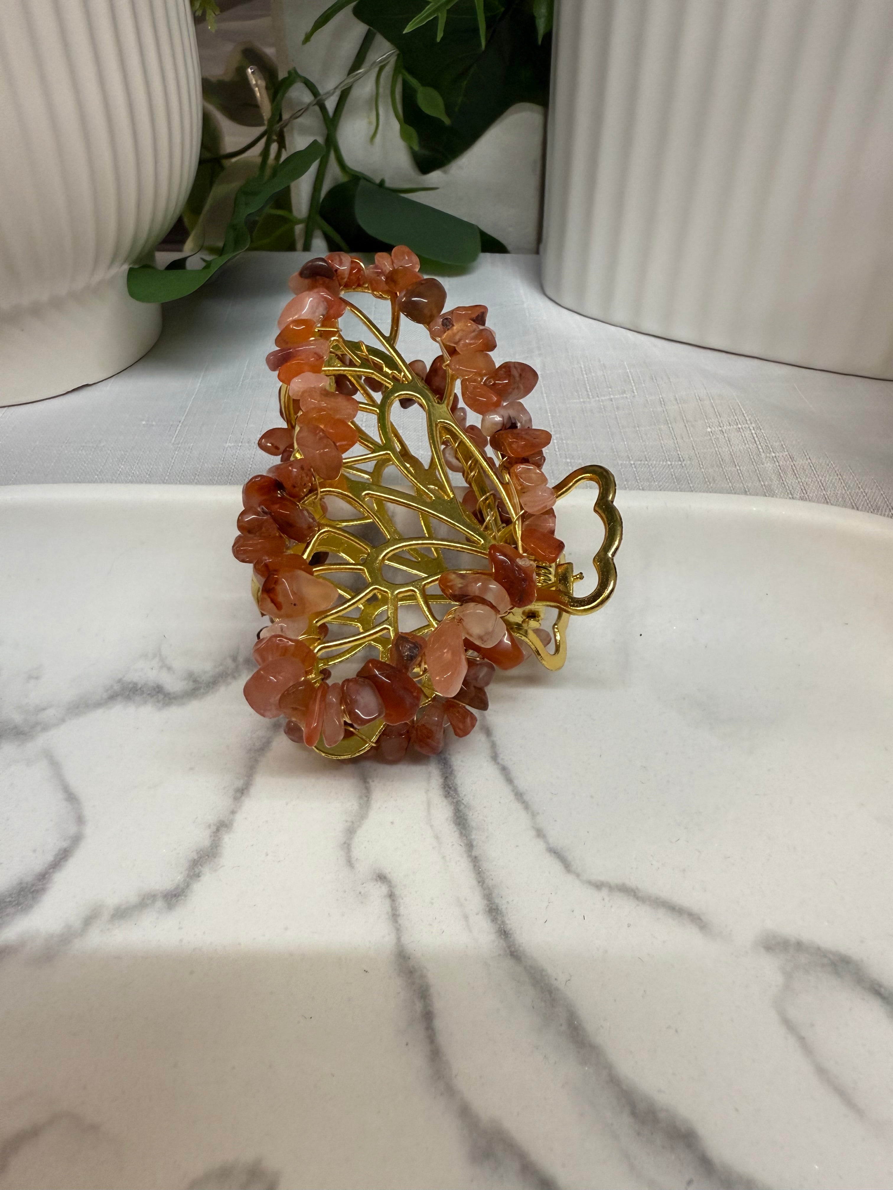 Crystal Claw Clip