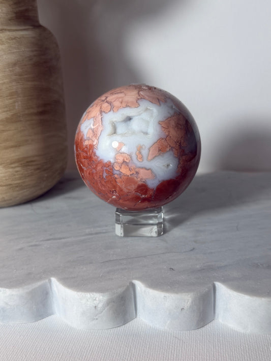 Pink Agate Sphere