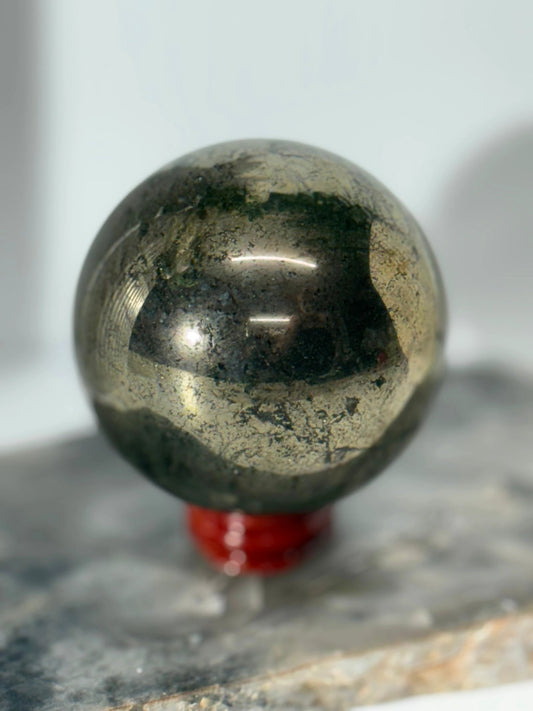Pyrite Sphere by Heartstone Sanctuary