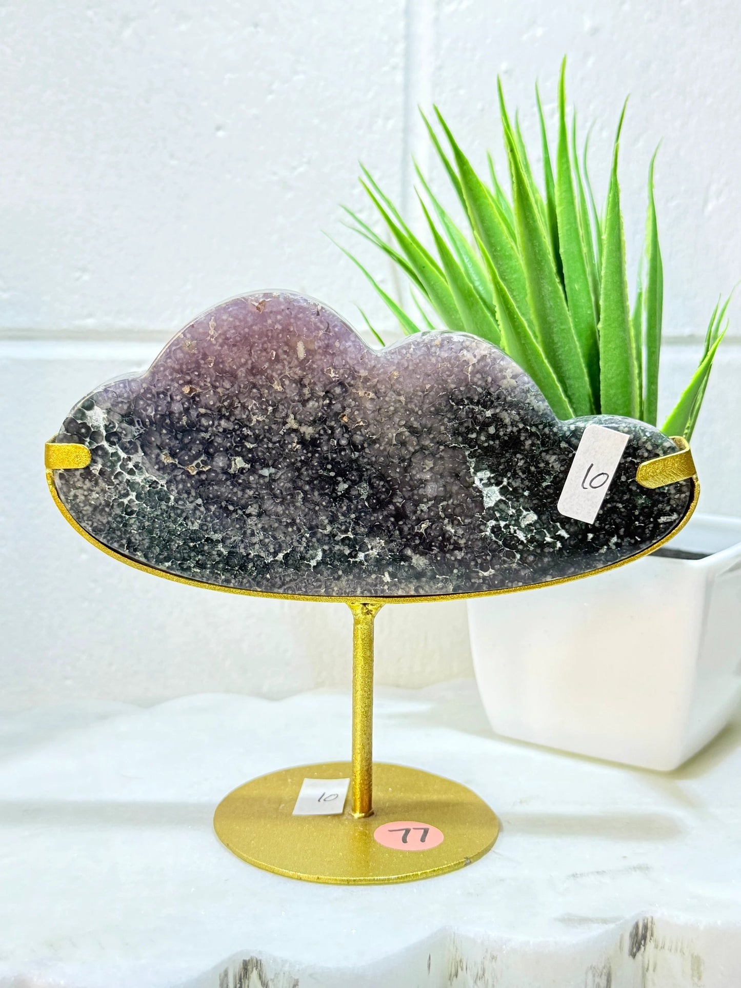 Grape Agate Cloud Crystal - Natural Purple Botryoidal Agate | Intuitive Pick for Dreams & Intuition by Heartstone Sanctuary