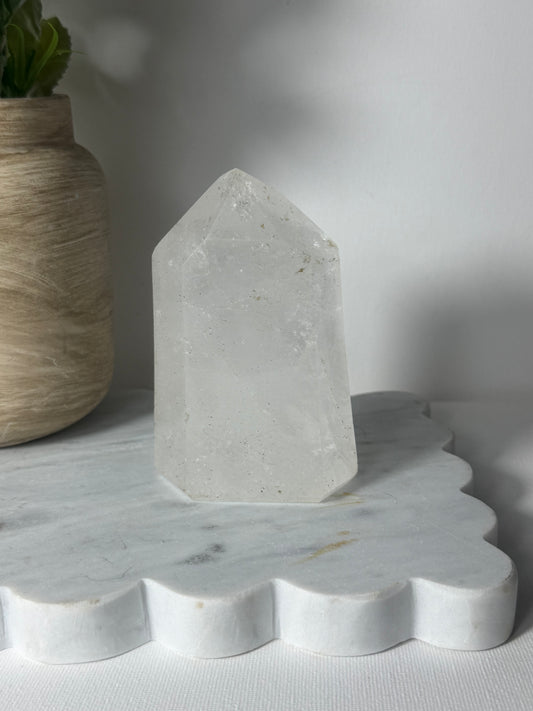 Clear Quartz Tower
