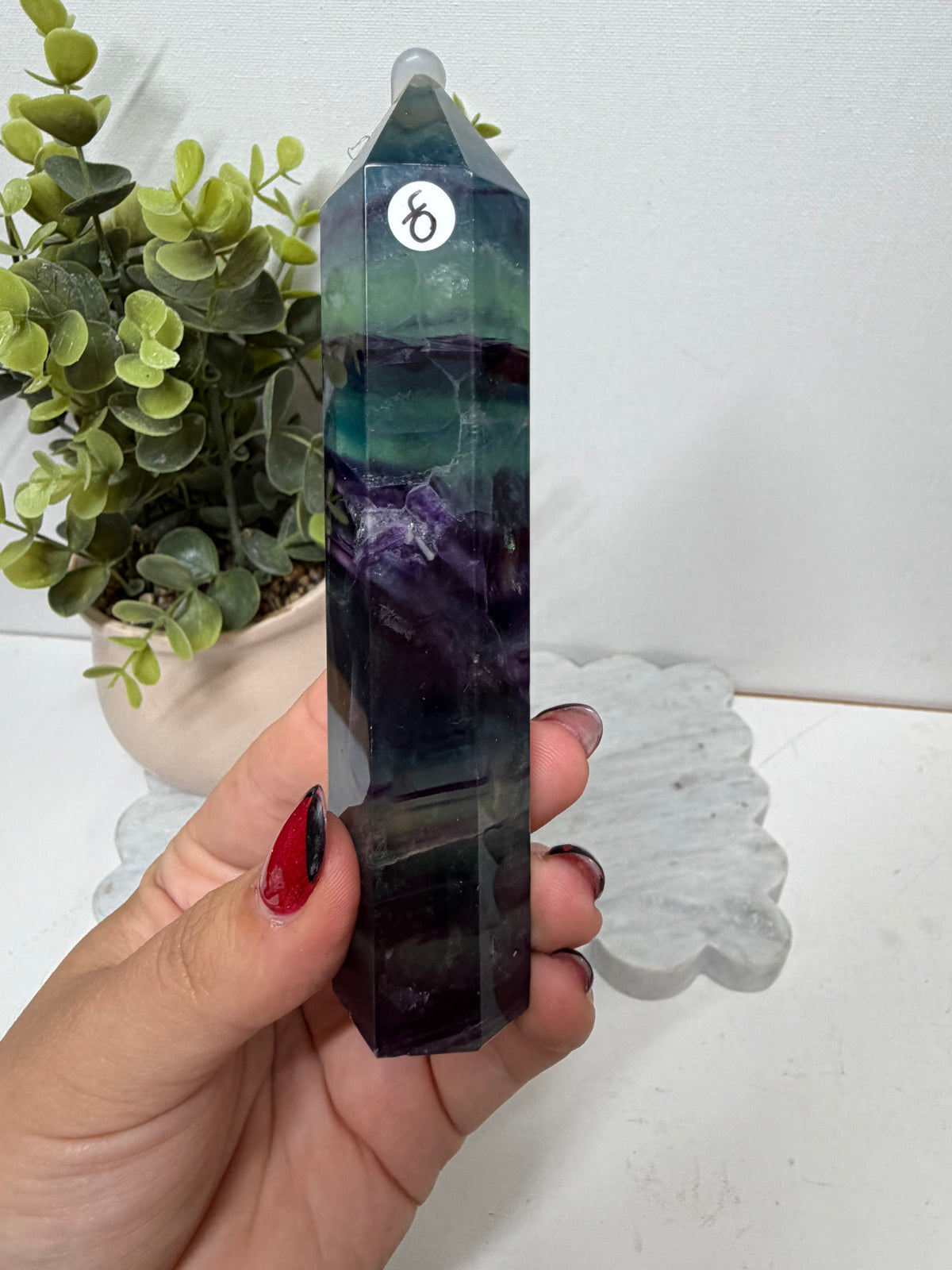 Rainbow Fluorite Tower