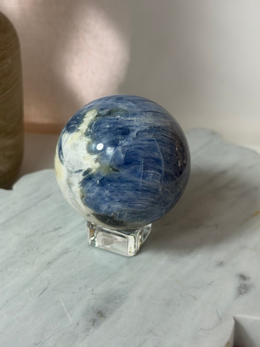 Blue Kyanite Sphere