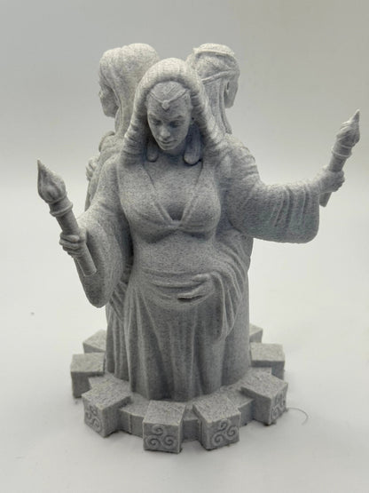 Mother, Maiden, Crone 3D Printed by Heartstone Sanctuary