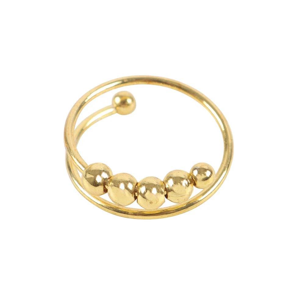 Anti-Anxiety Copper Fidget Ring by WONDER IMPORTS AUSTRALIA