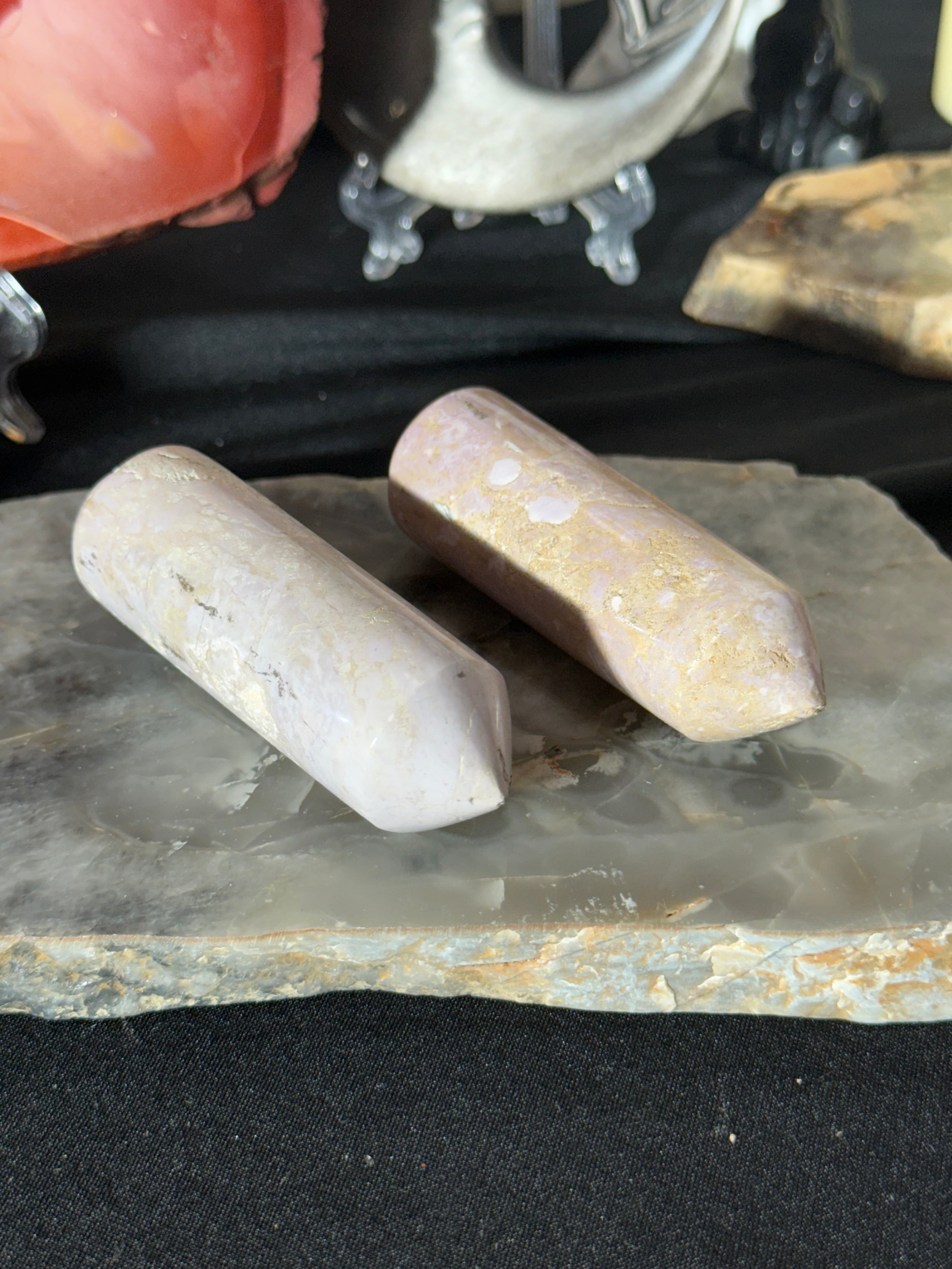 Phosphosiderite Wand - 12