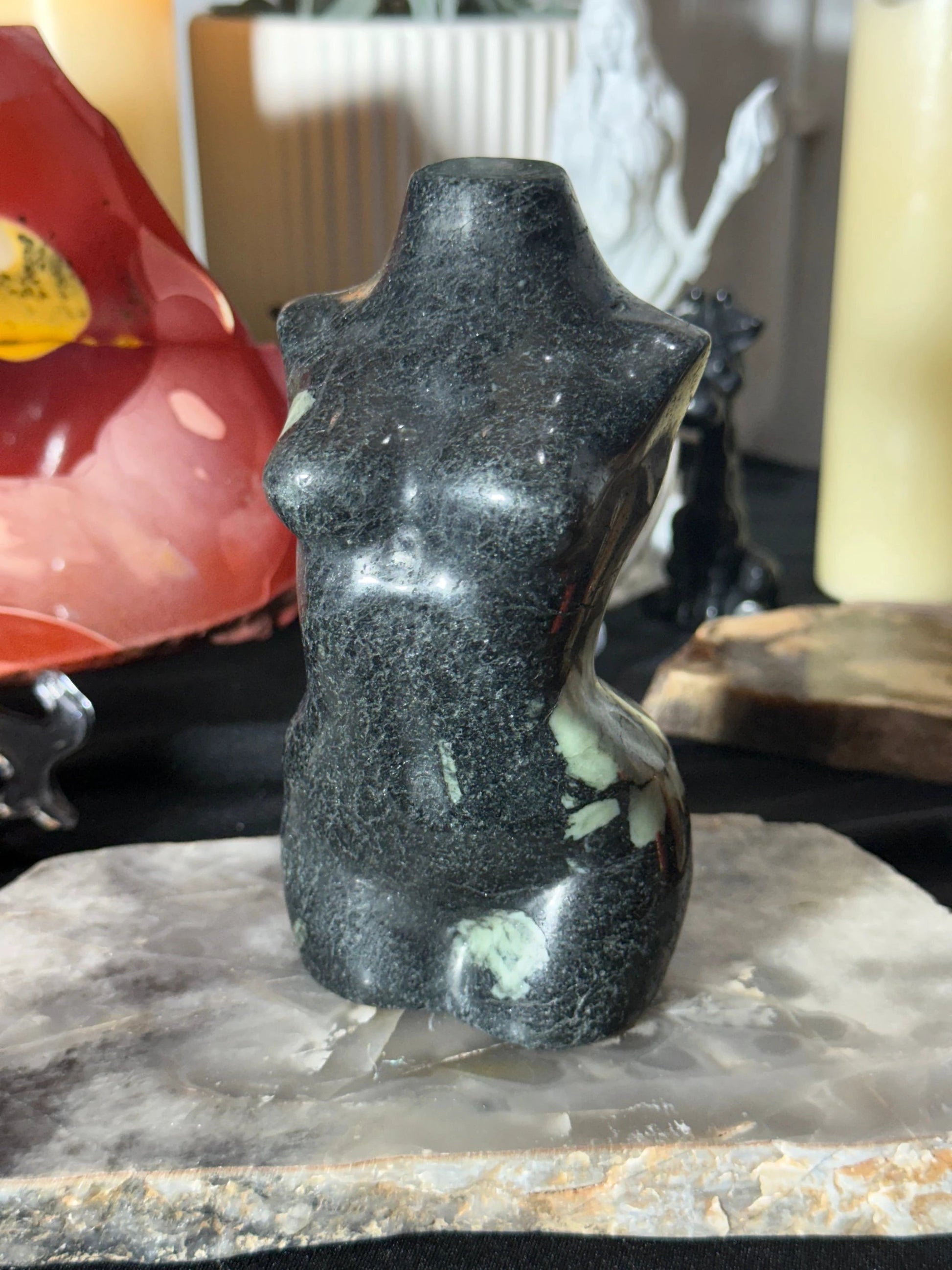 Money Stone Goddess - 77b by Heartstone Sanctuary