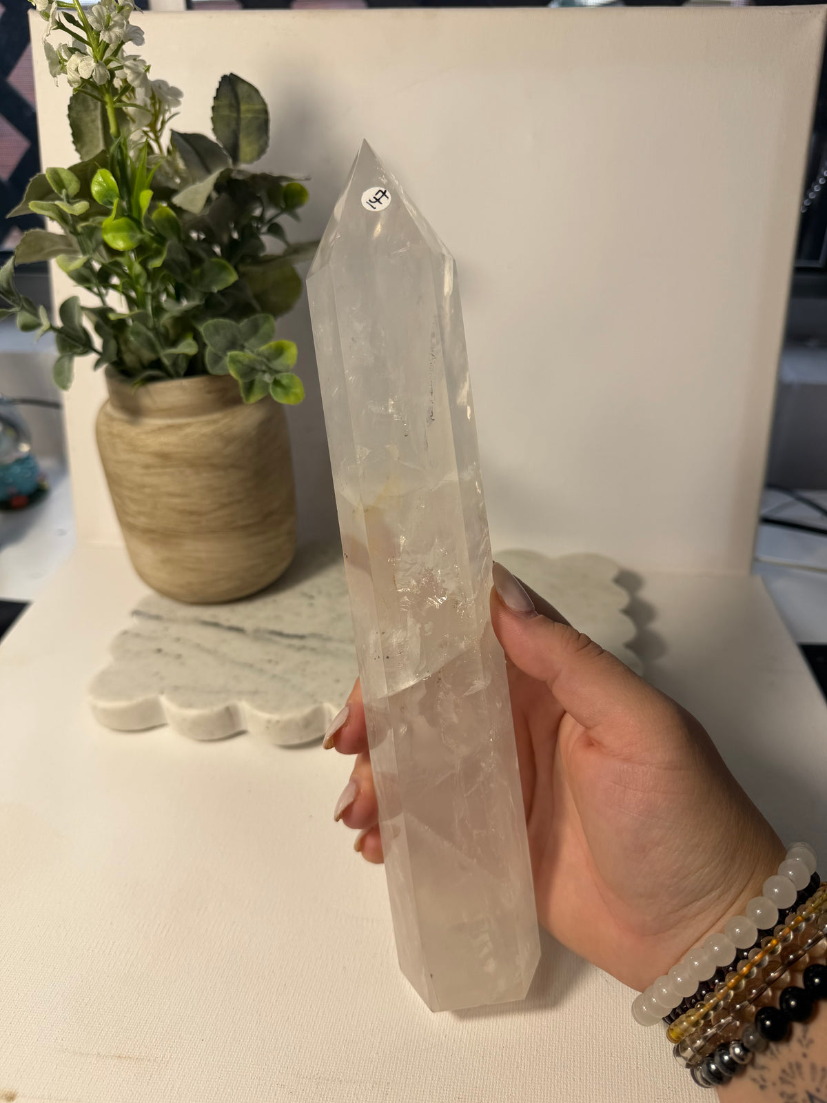 Milky Quartz Tower