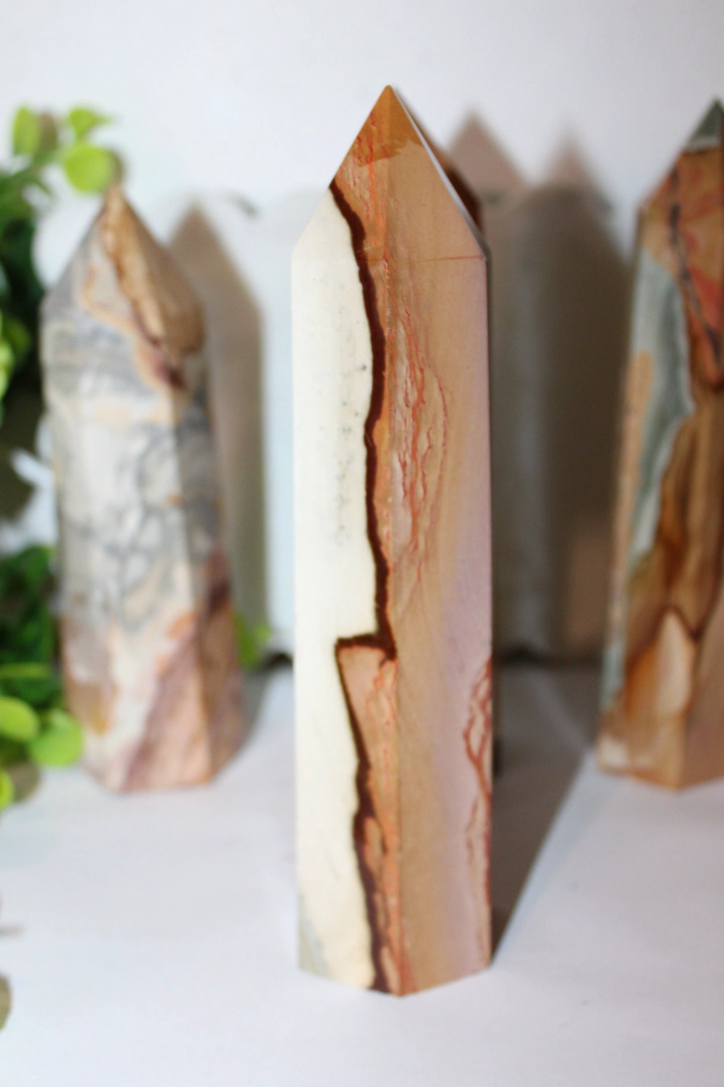 Polychrome Jasper Terminated Point by Heartstone Sanctuary