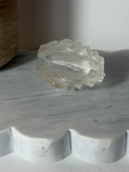 Clear Quarts Shell