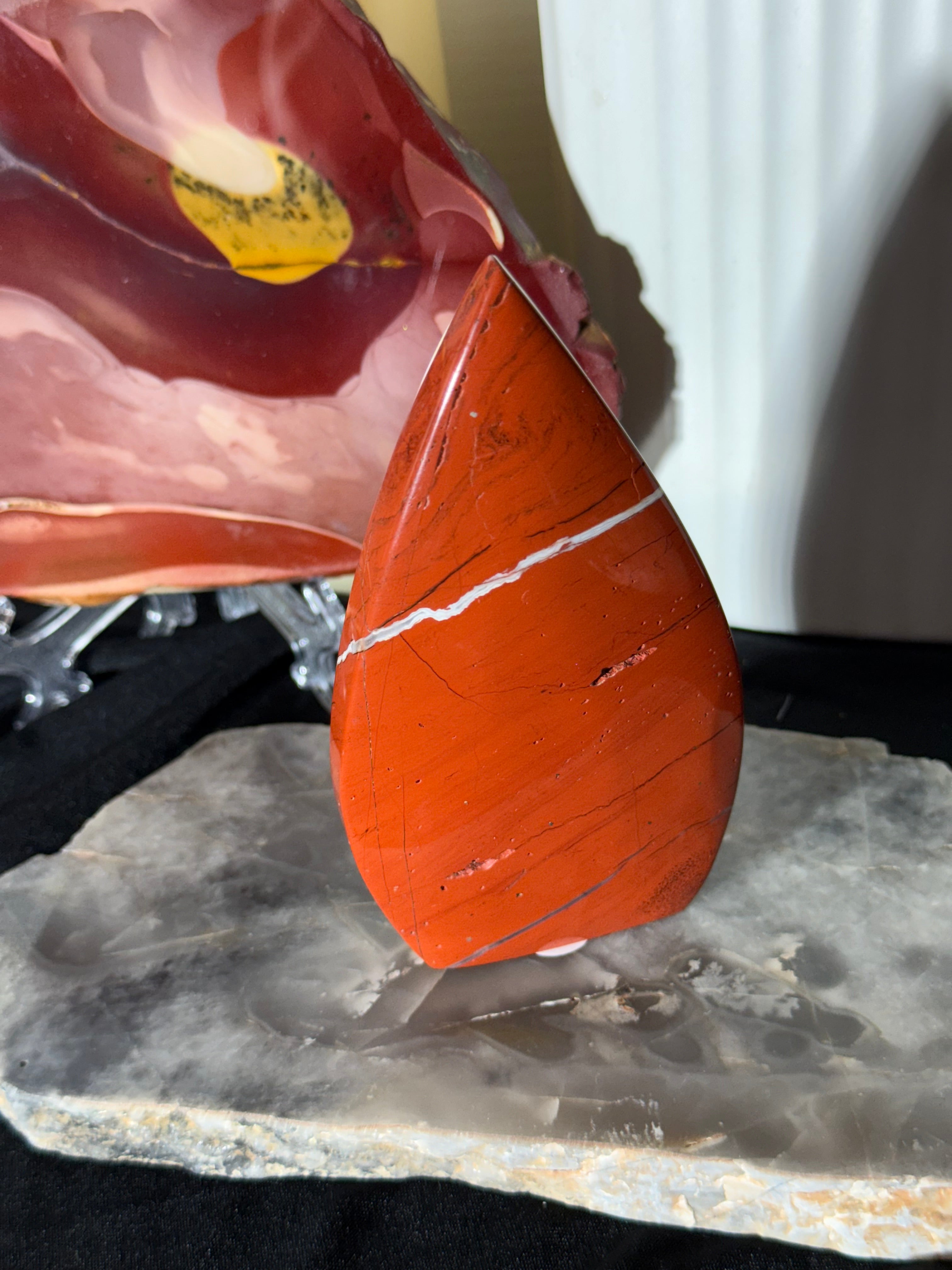Red Jasper Teardrop - 42