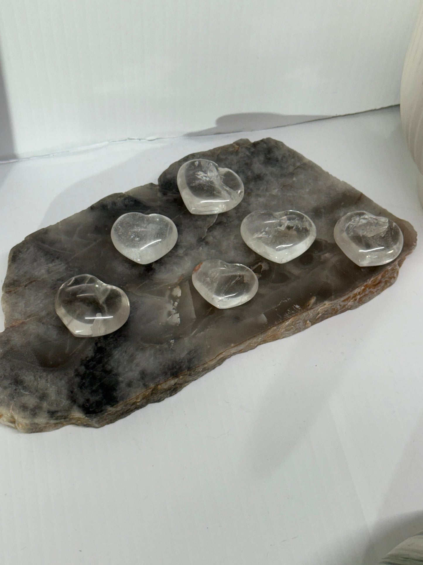 Clear Quartz Heart by Heartstone Sanctuary