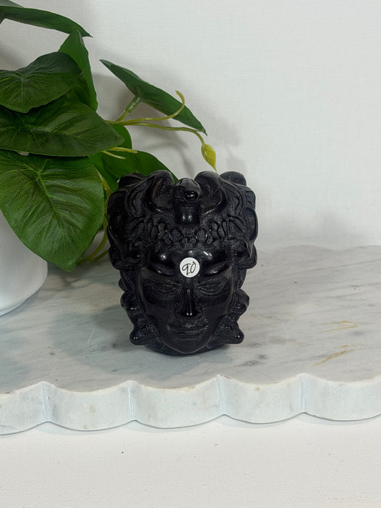 Medusa Black Obsidian