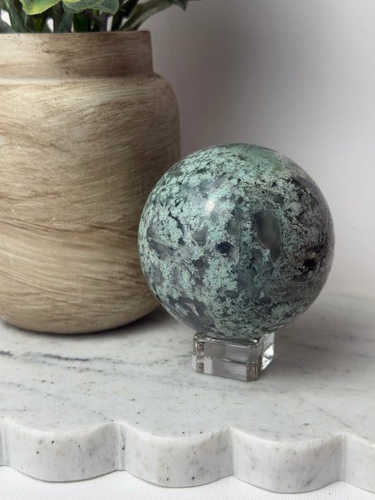 Moss Agate Sphere