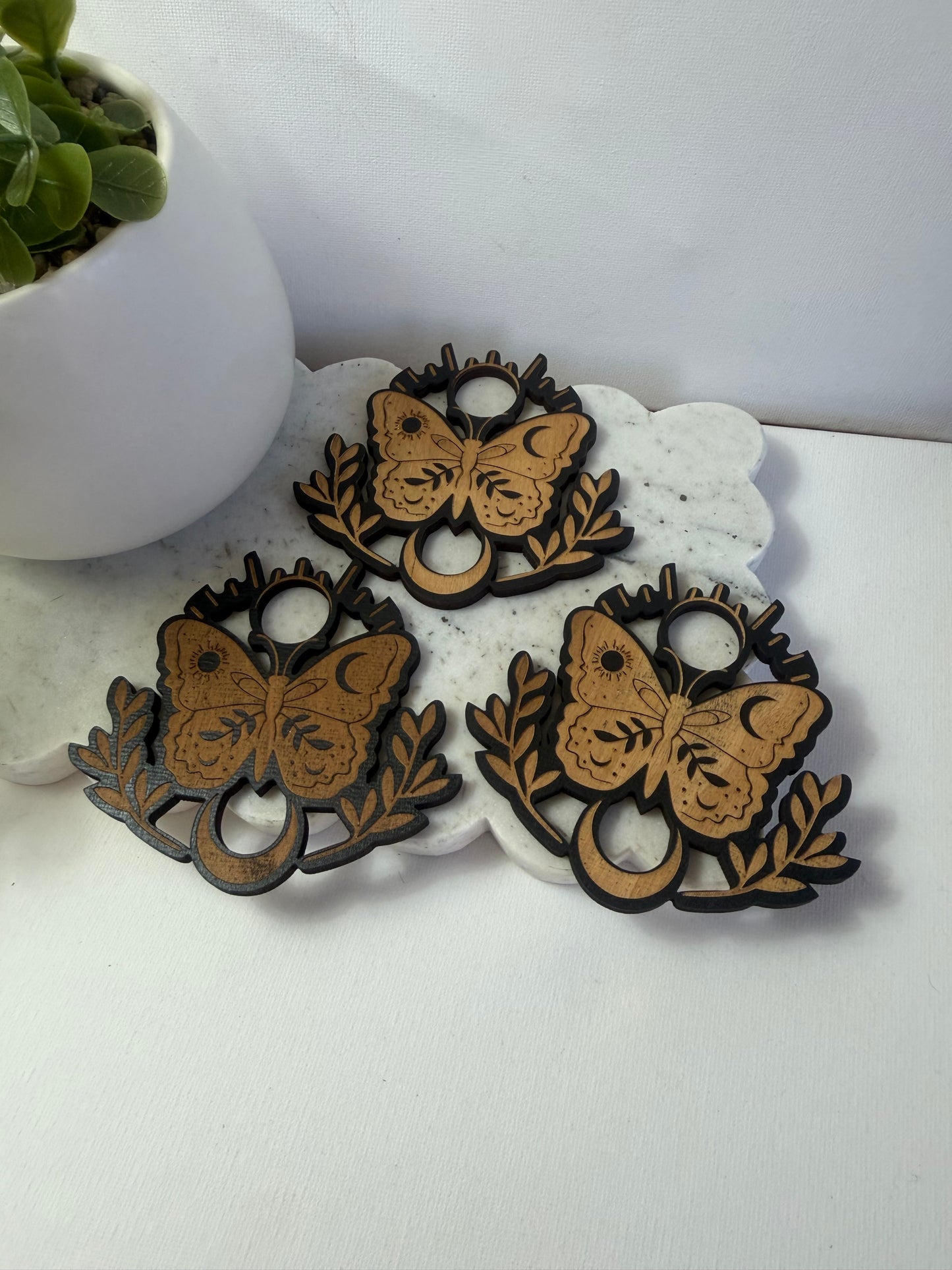 Wooden Sphere Stands