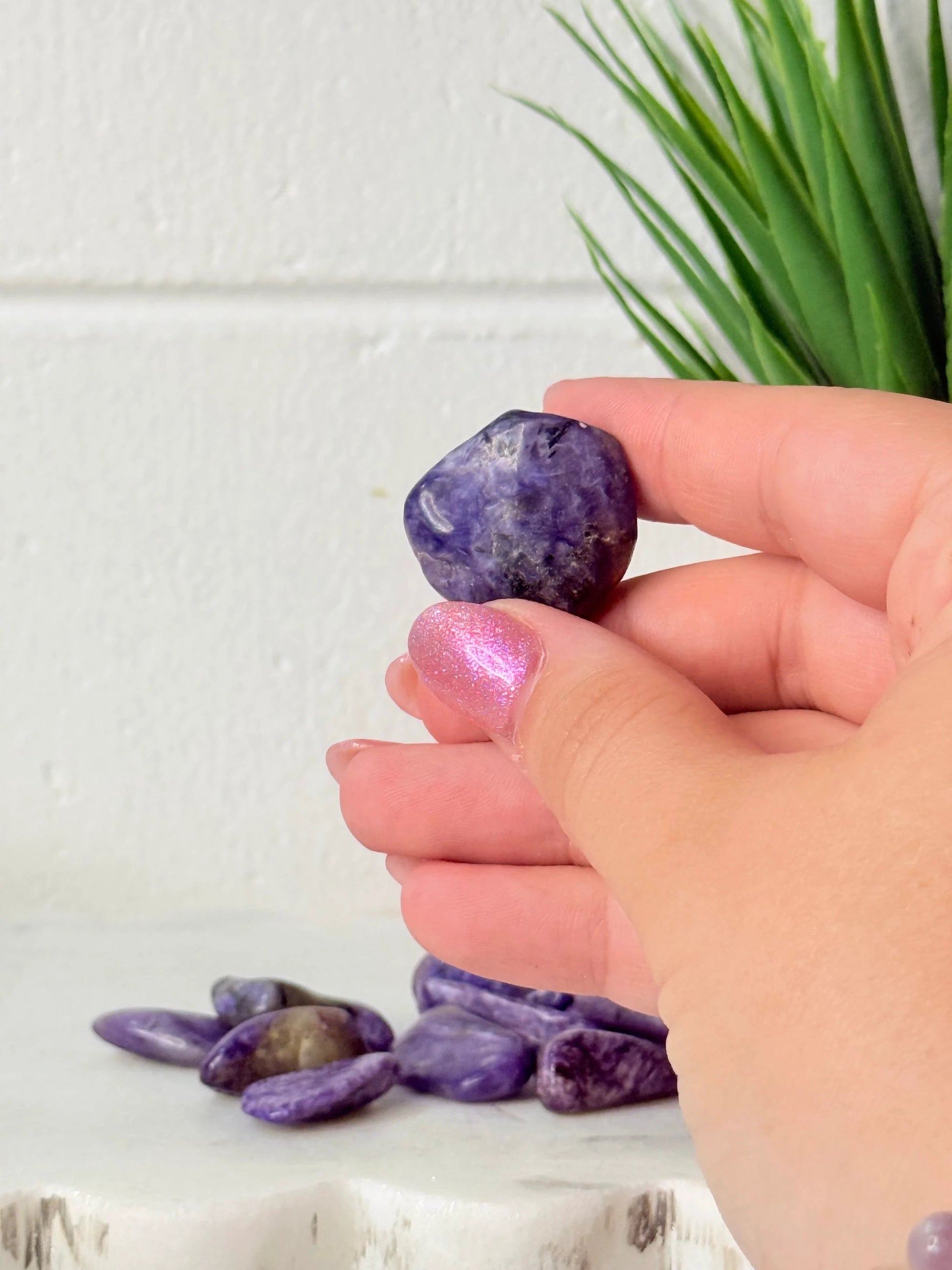 Charoite Tumble by Heartstone Sanctuary