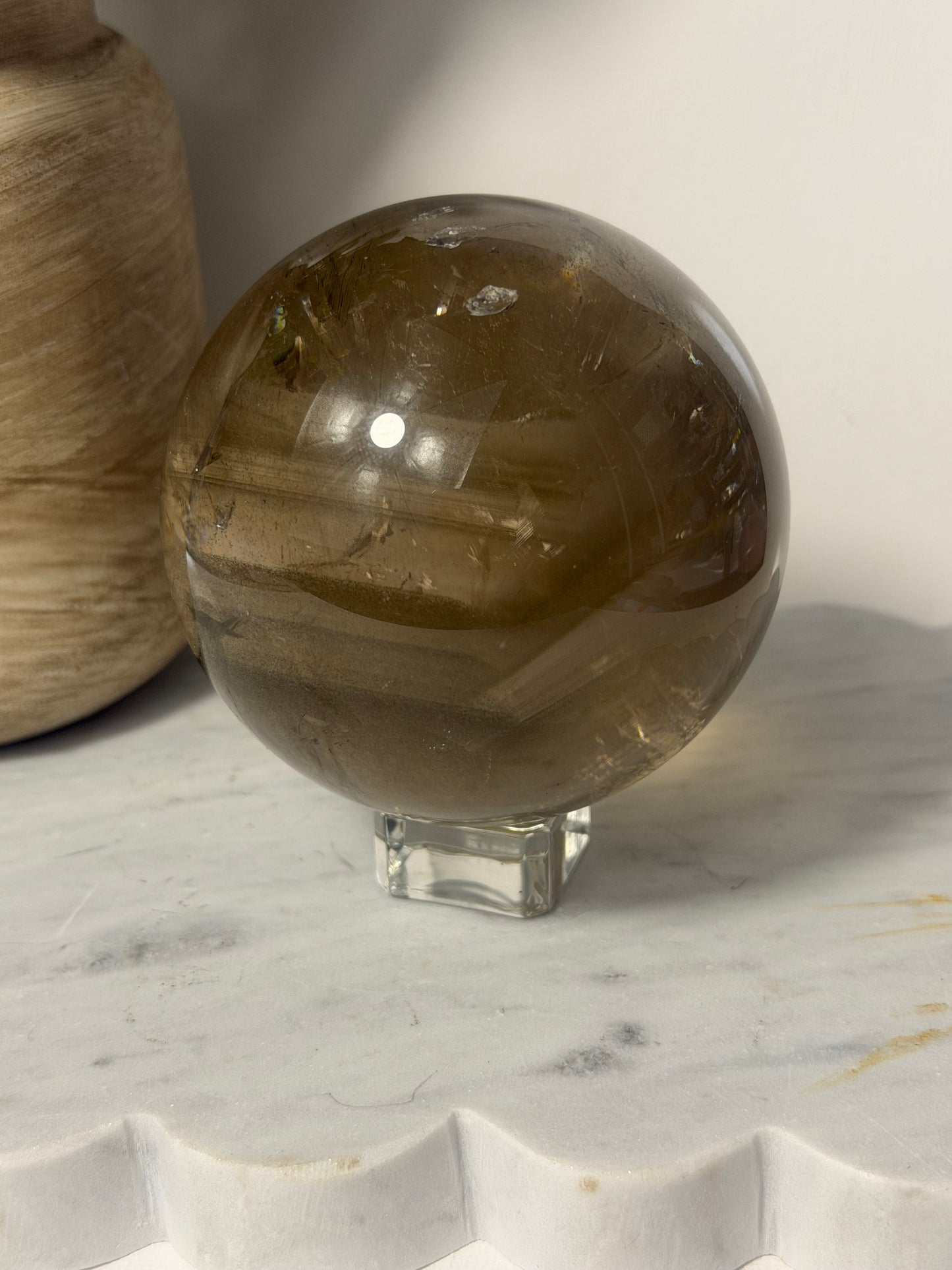 Smokey Quartz Sphere