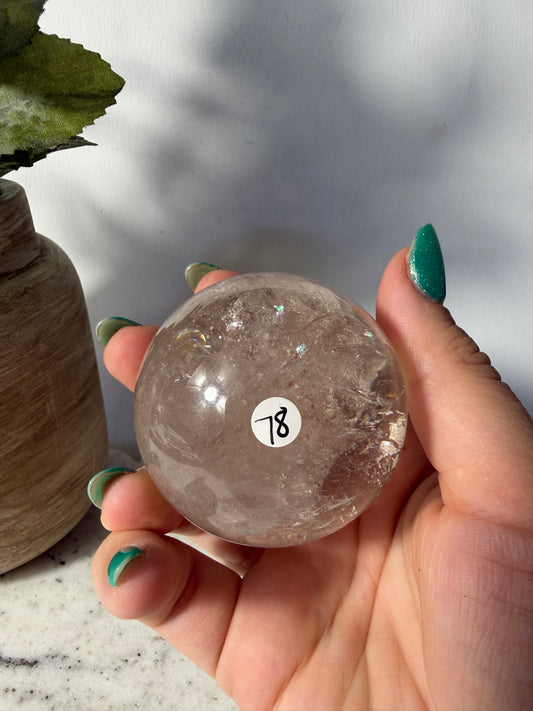 Clear Quartz Sphere