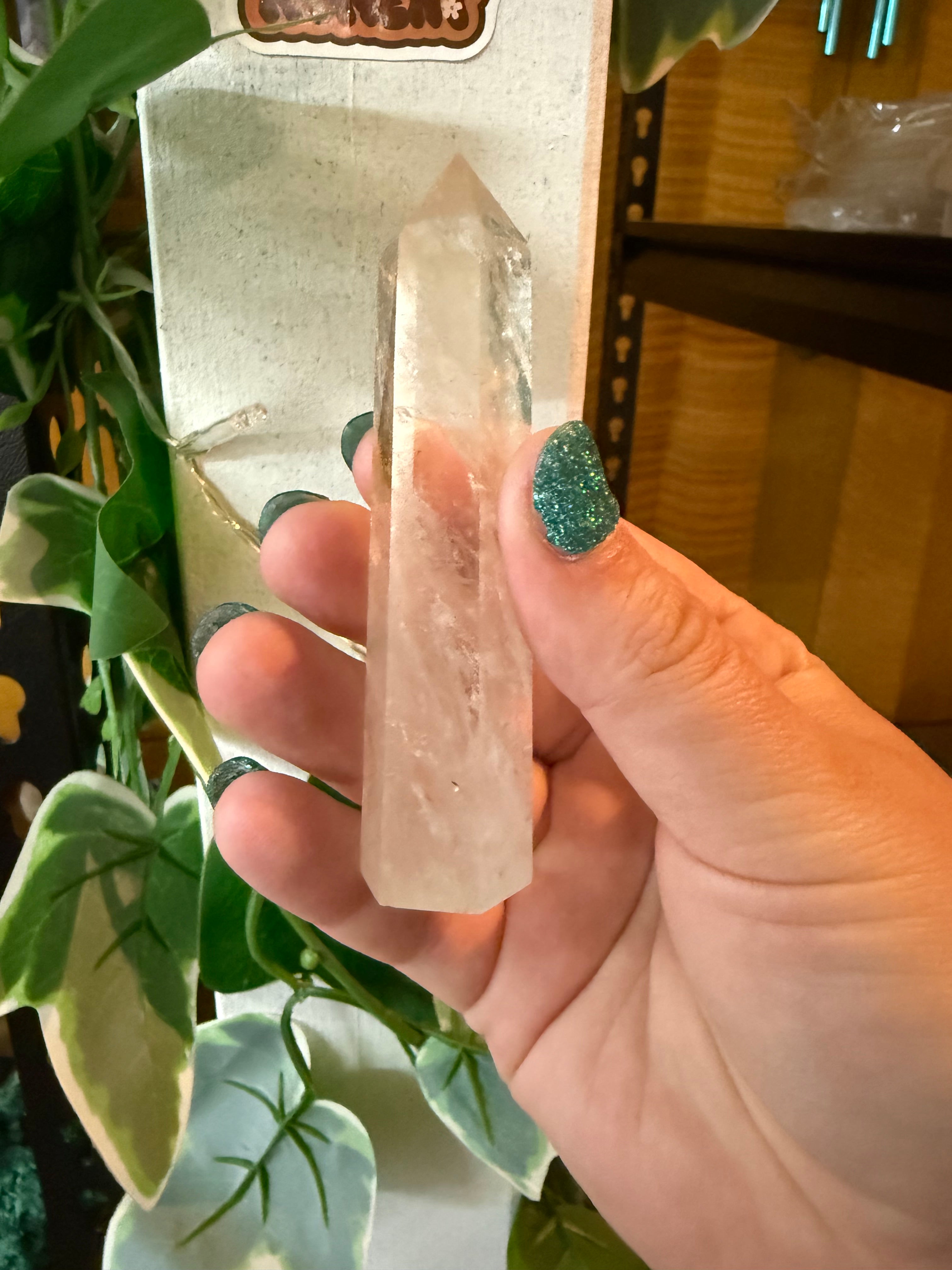 Clear Quartz Tower