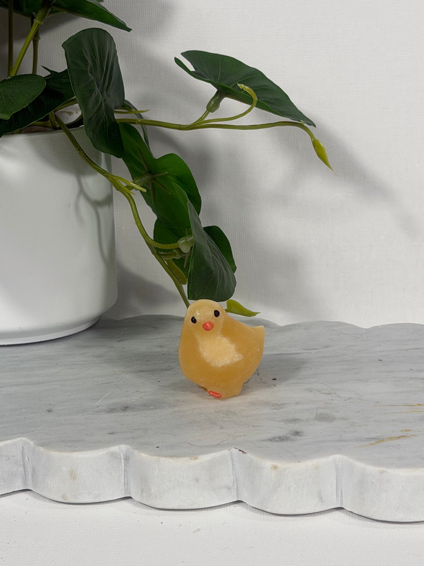 Yellow Calcite Chick