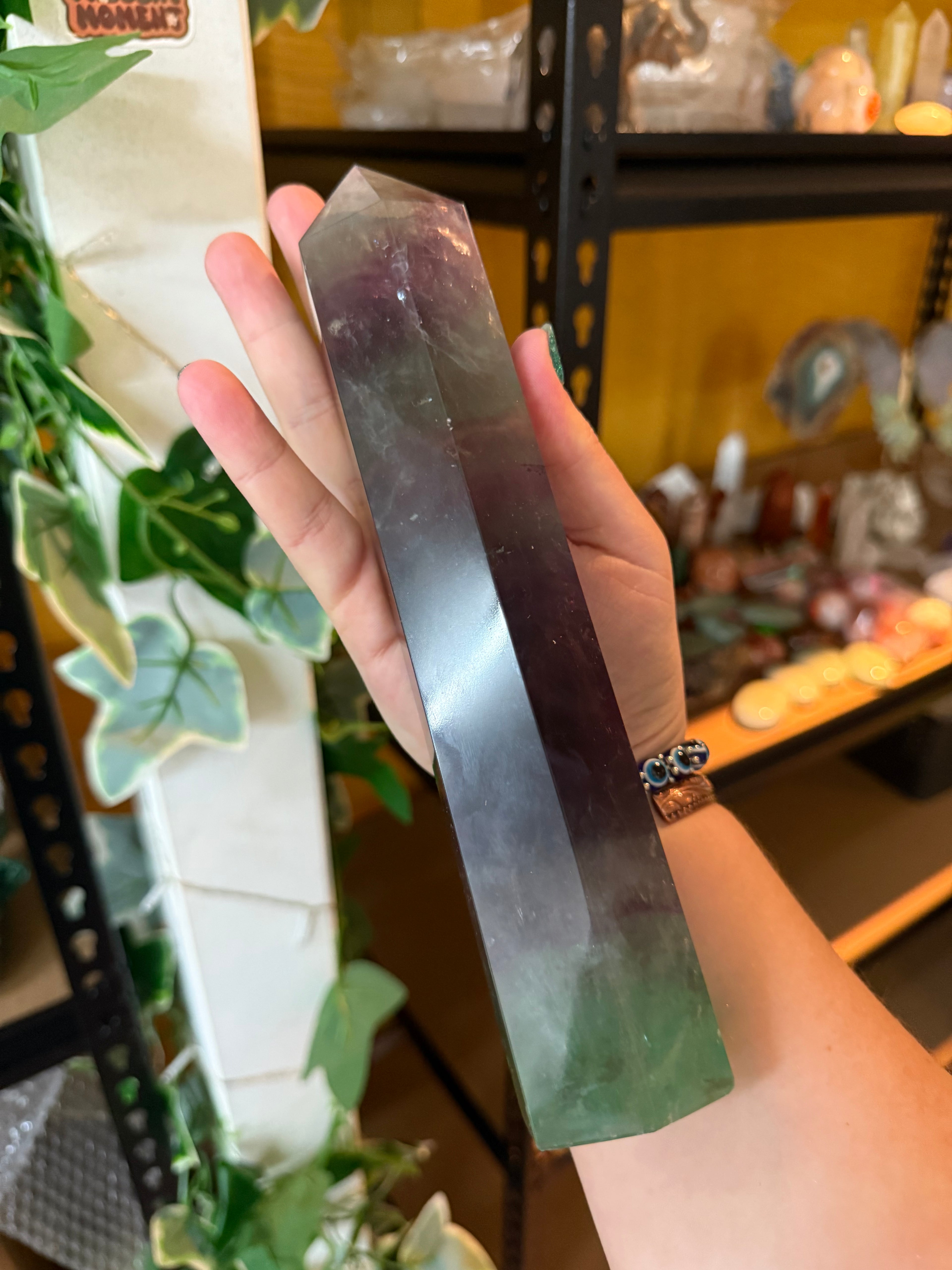 Rainbow Flourite Tower