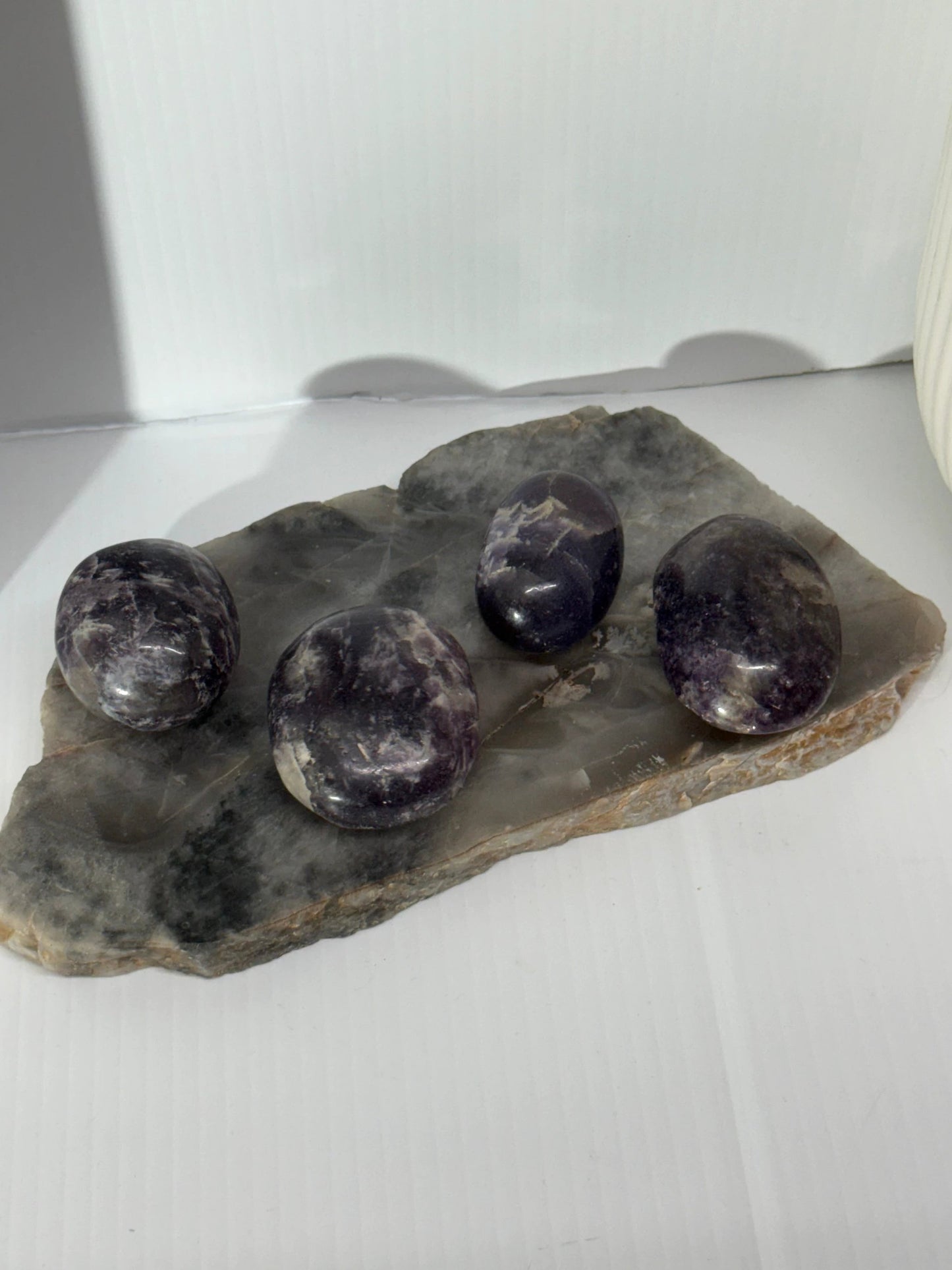 Lepidolite Palm by Heartstone Sanctuary