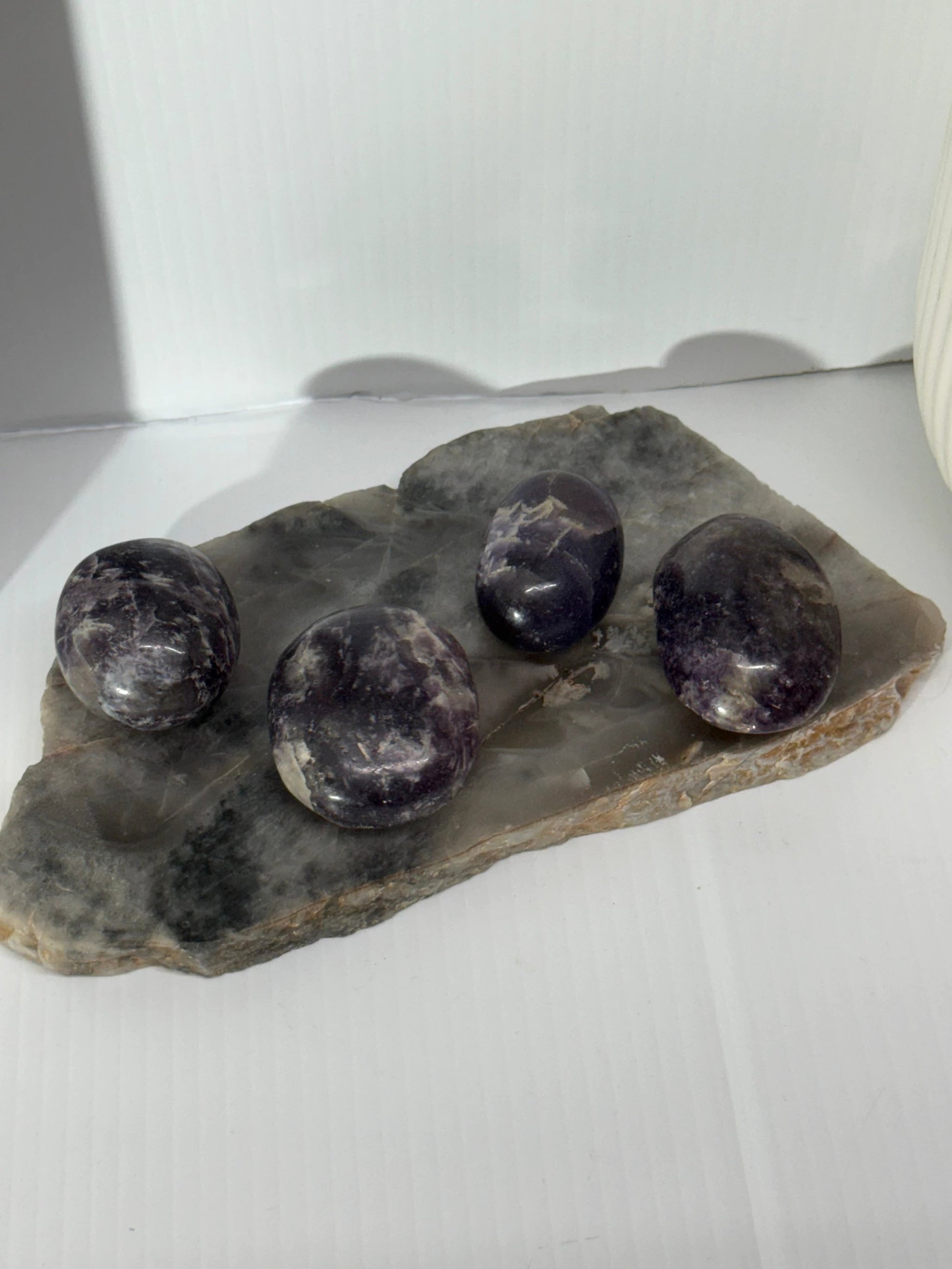 Lepidolite Palm by Heartstone Sanctuary