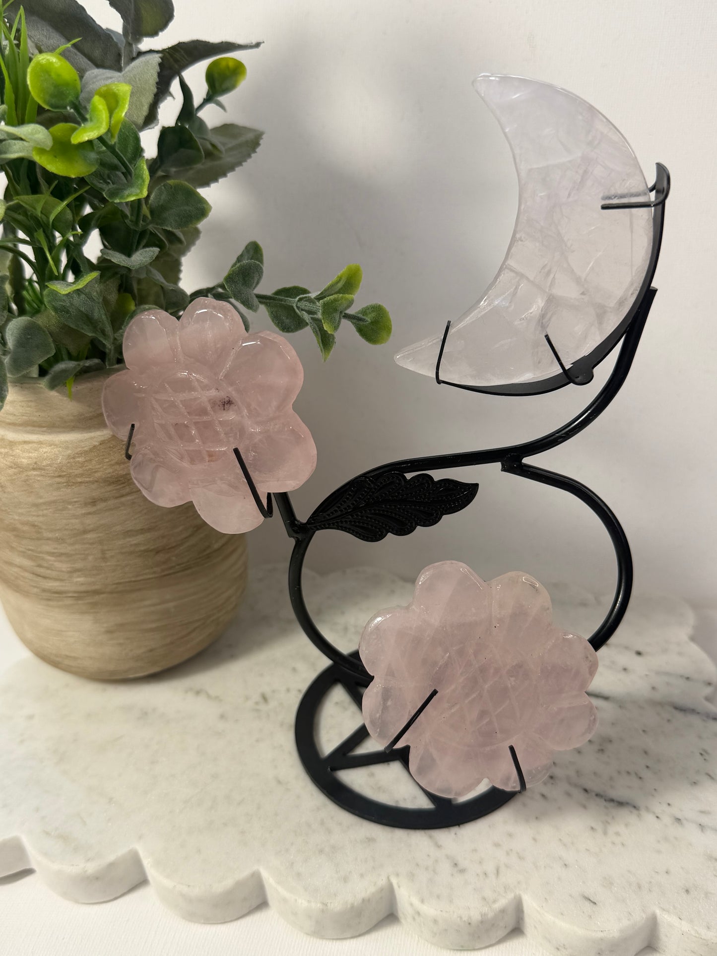Rose Quartz Flower Moon