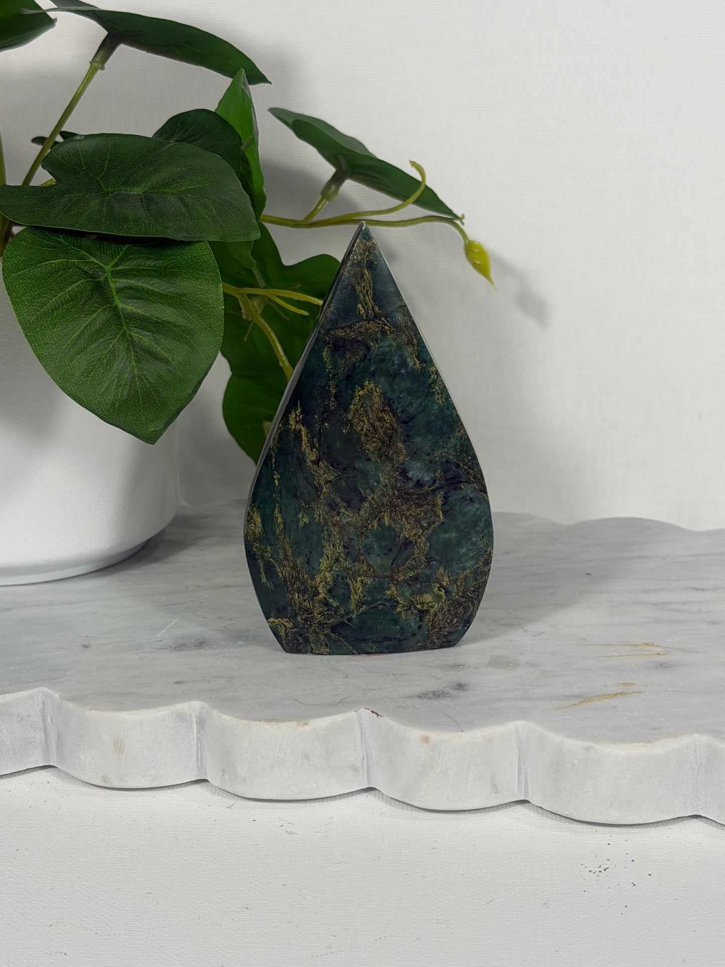 Green mica Freeform