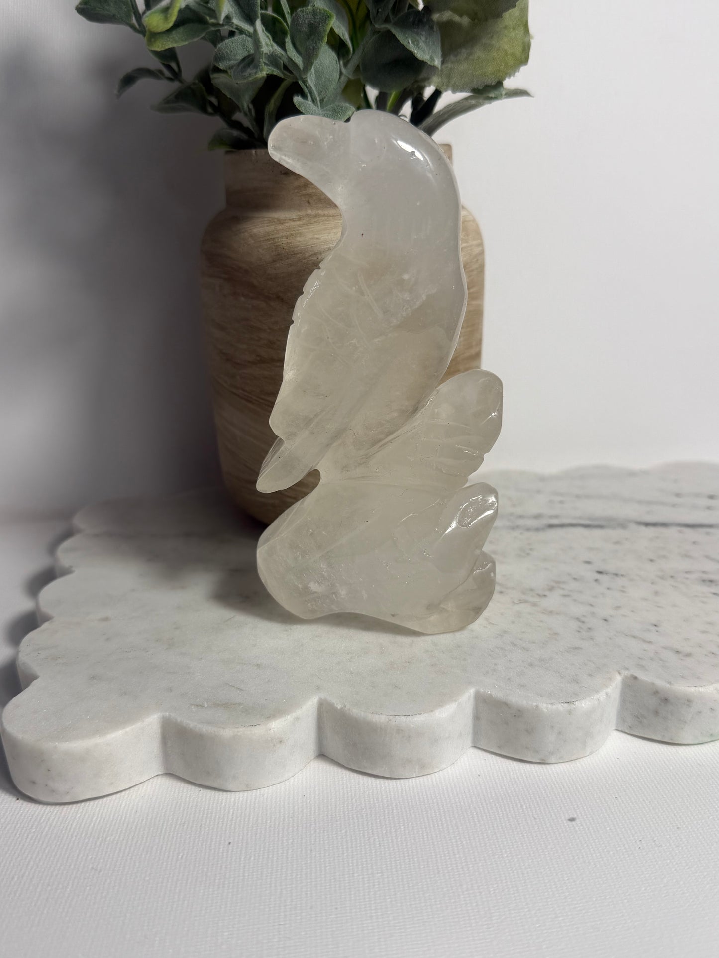 Clear Quartz Bird
