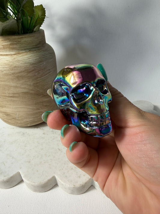Aura Obsidian Skull