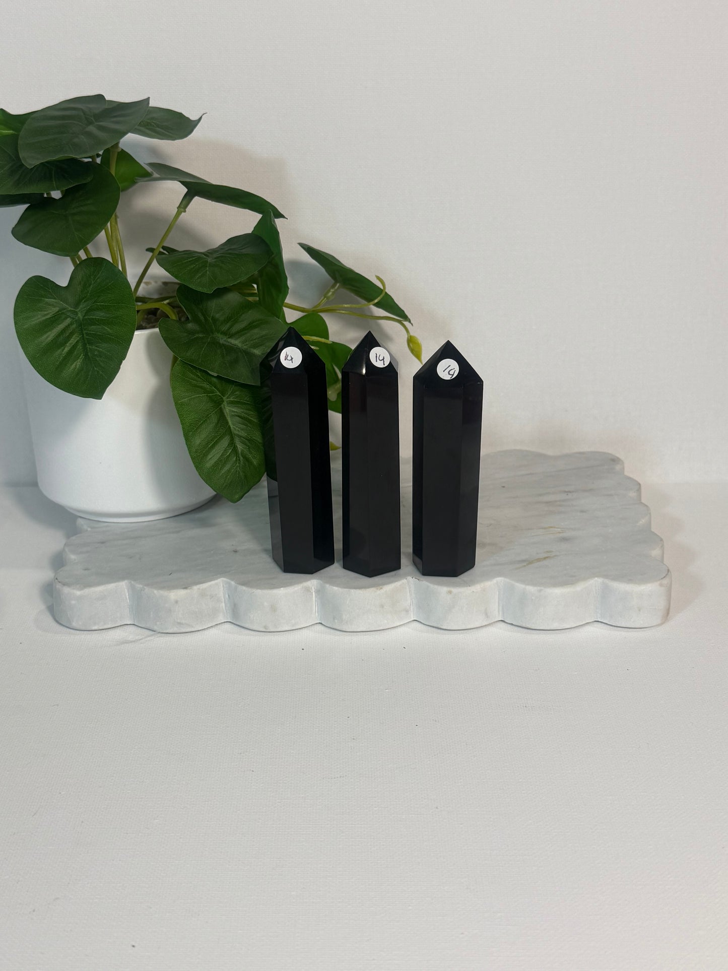 Black Obsidian Tower each