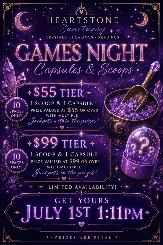 Crystal Games Night 4th July  💫🌹