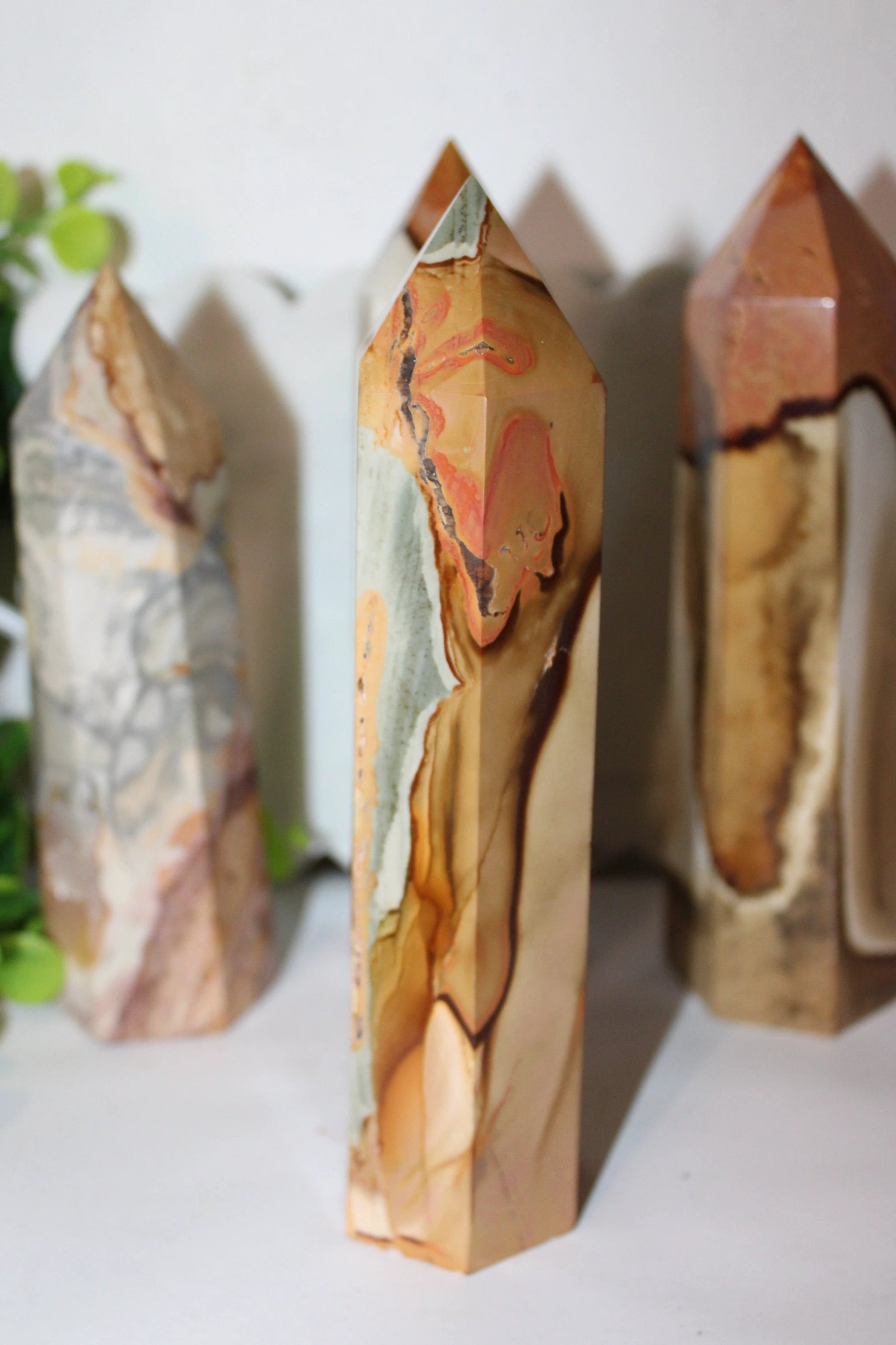 Polychrome Jasper Terminated Point by Heartstone Sanctuary