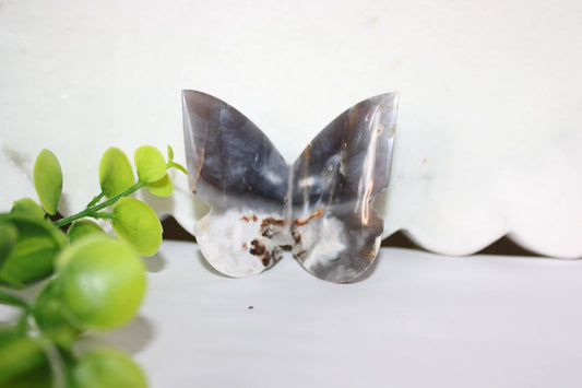 Purple Chalcedony Butterfly by Heartstone Sanctuary