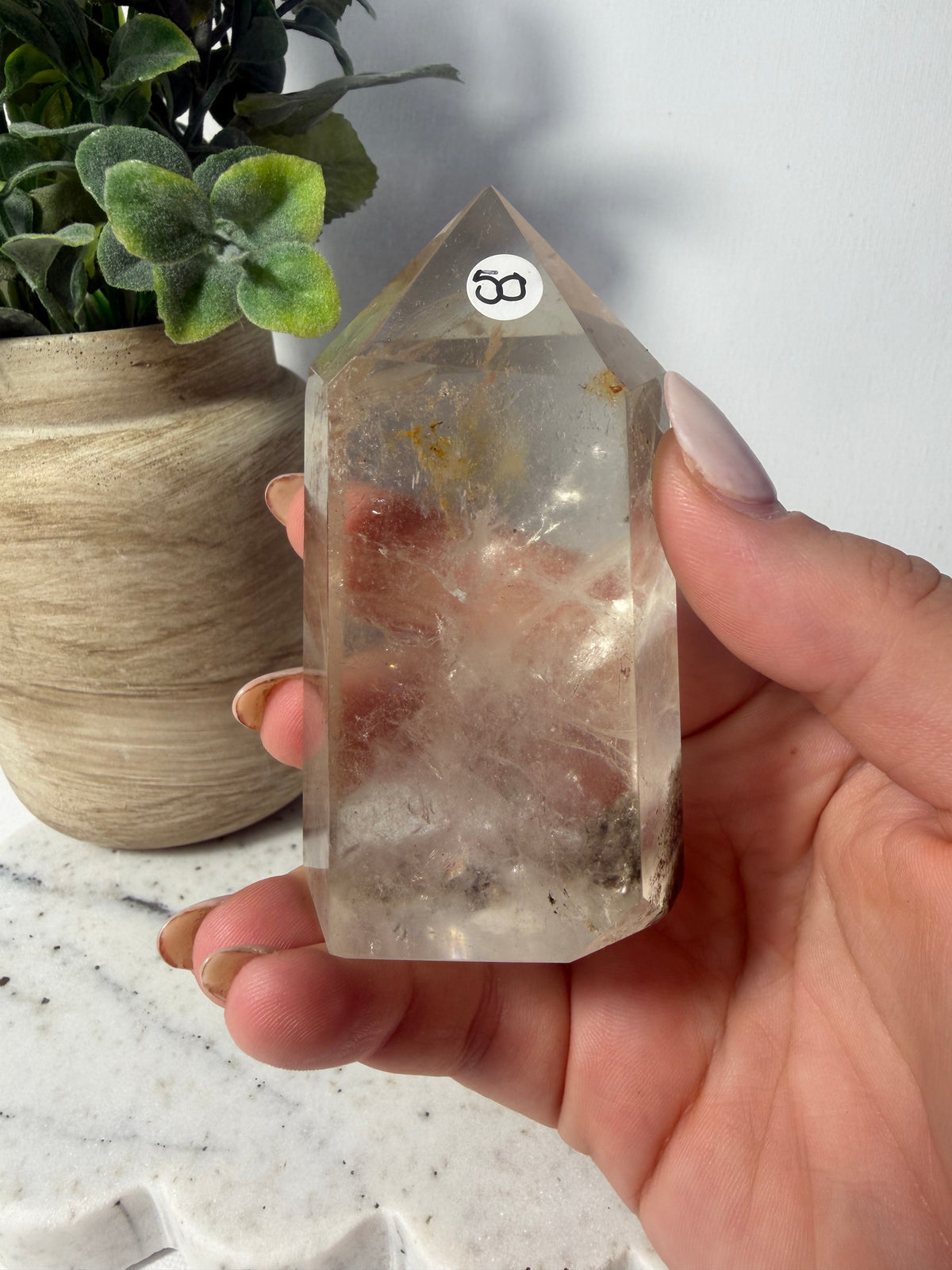 Clear Quartz Tower