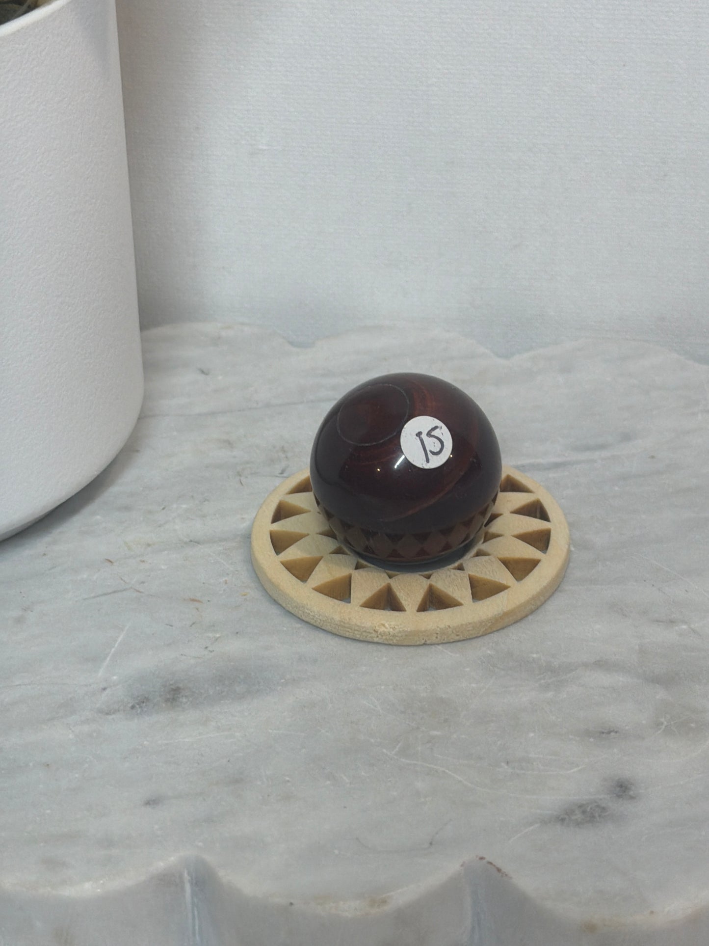 Tigers Eye Red Sphere