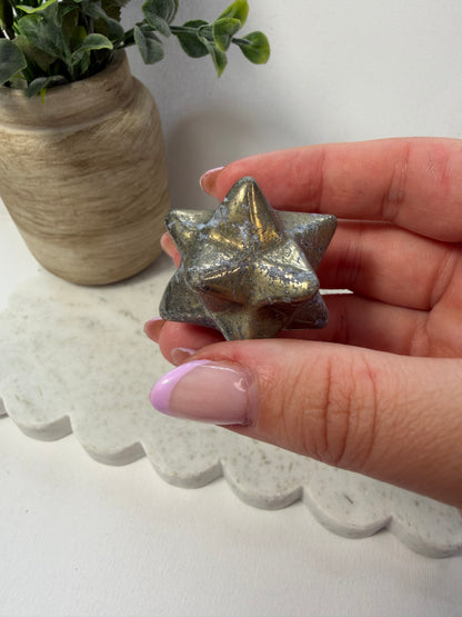 Gold Merkaba Star