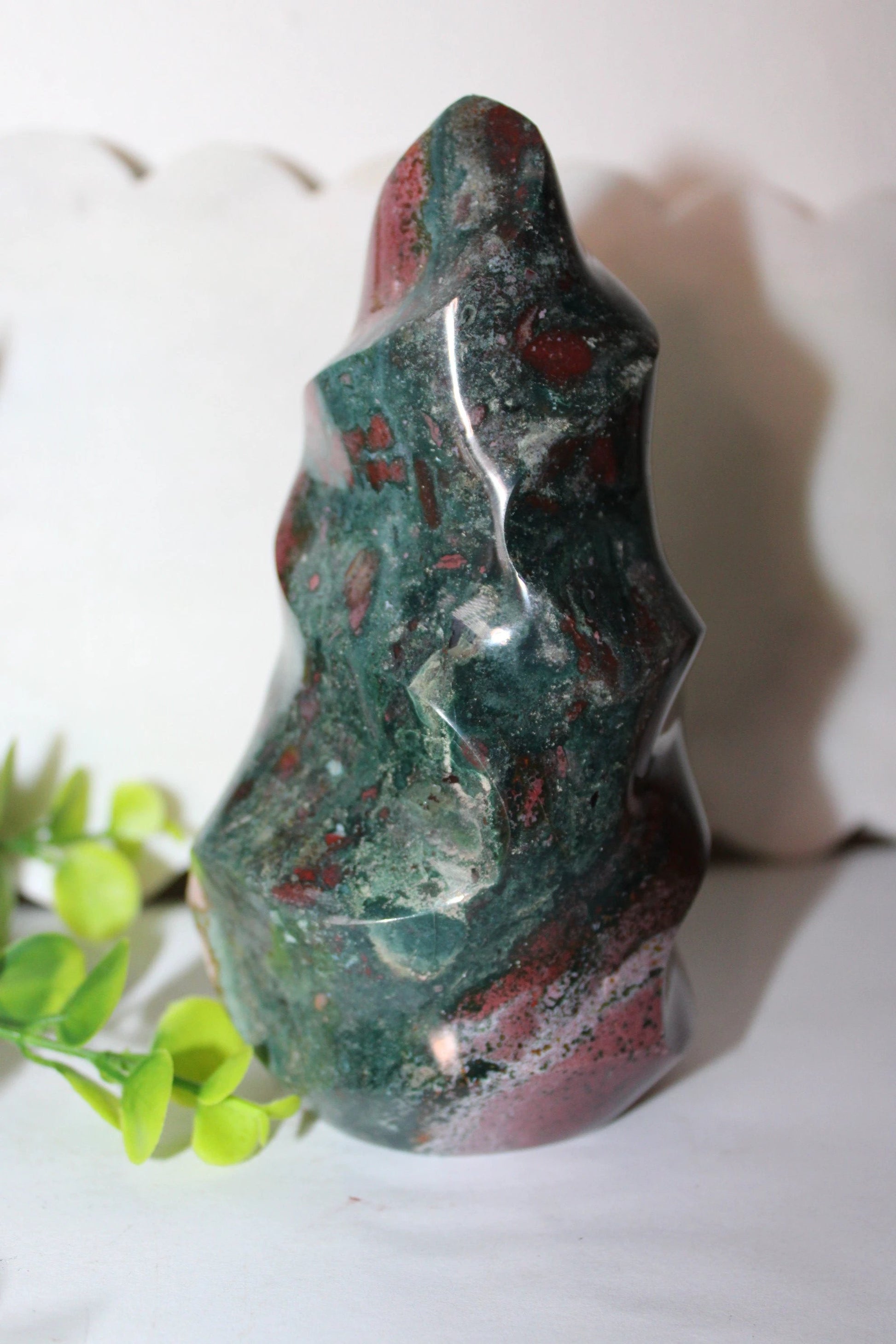 Ocean Jasper Flame by Heartstone Sanctuary