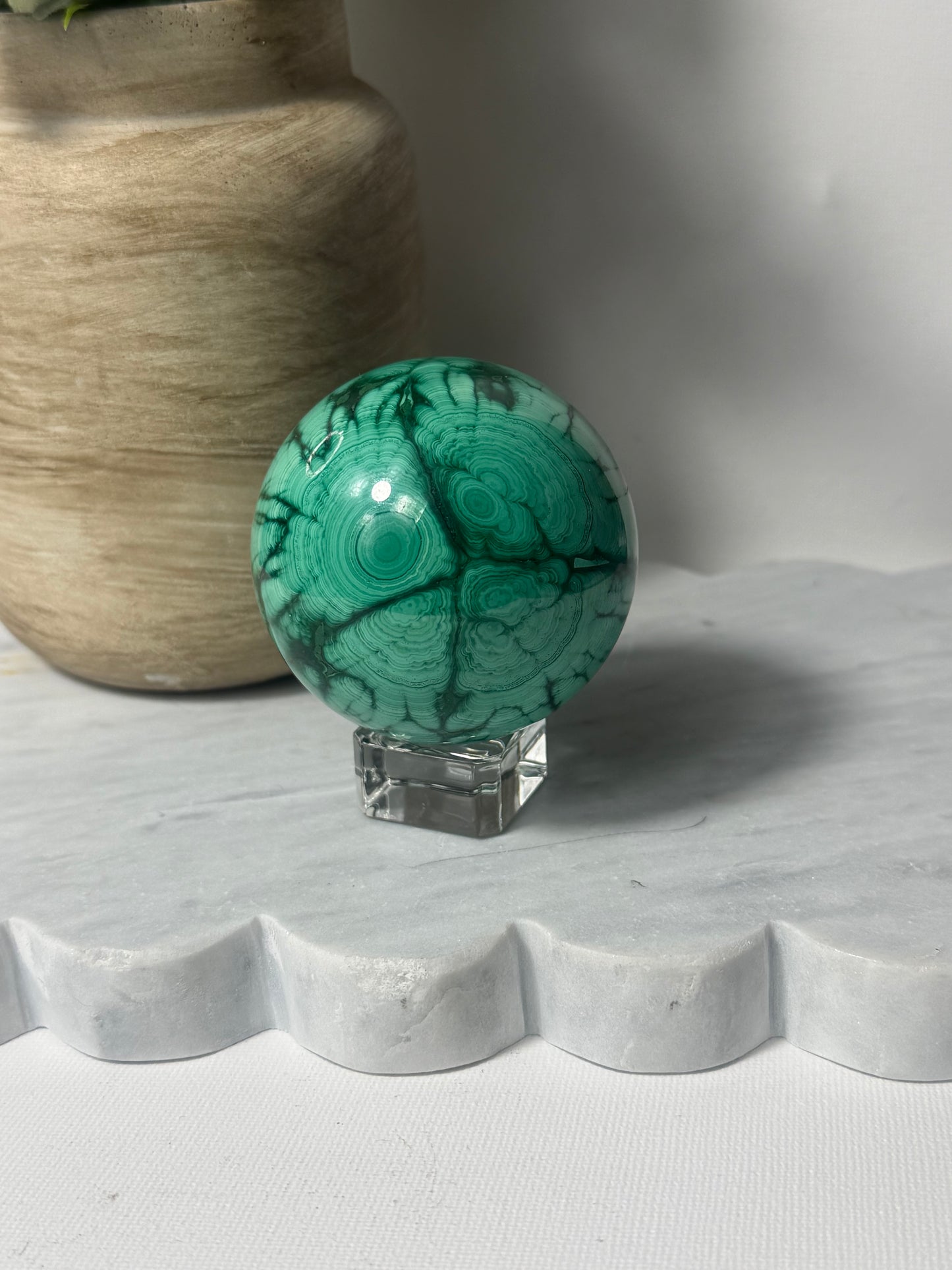 Malachite Sphere