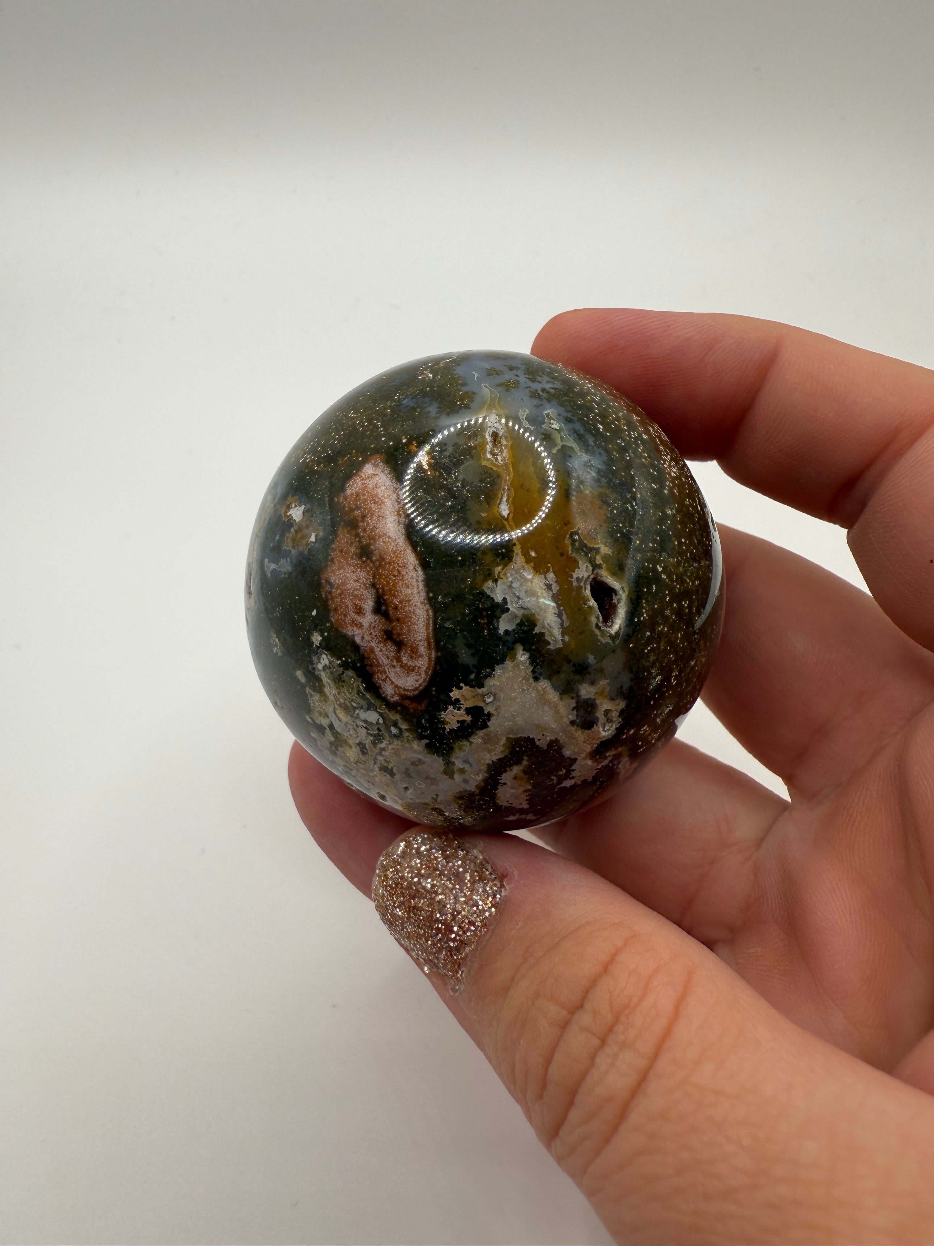 Ocean Jasper Sphere