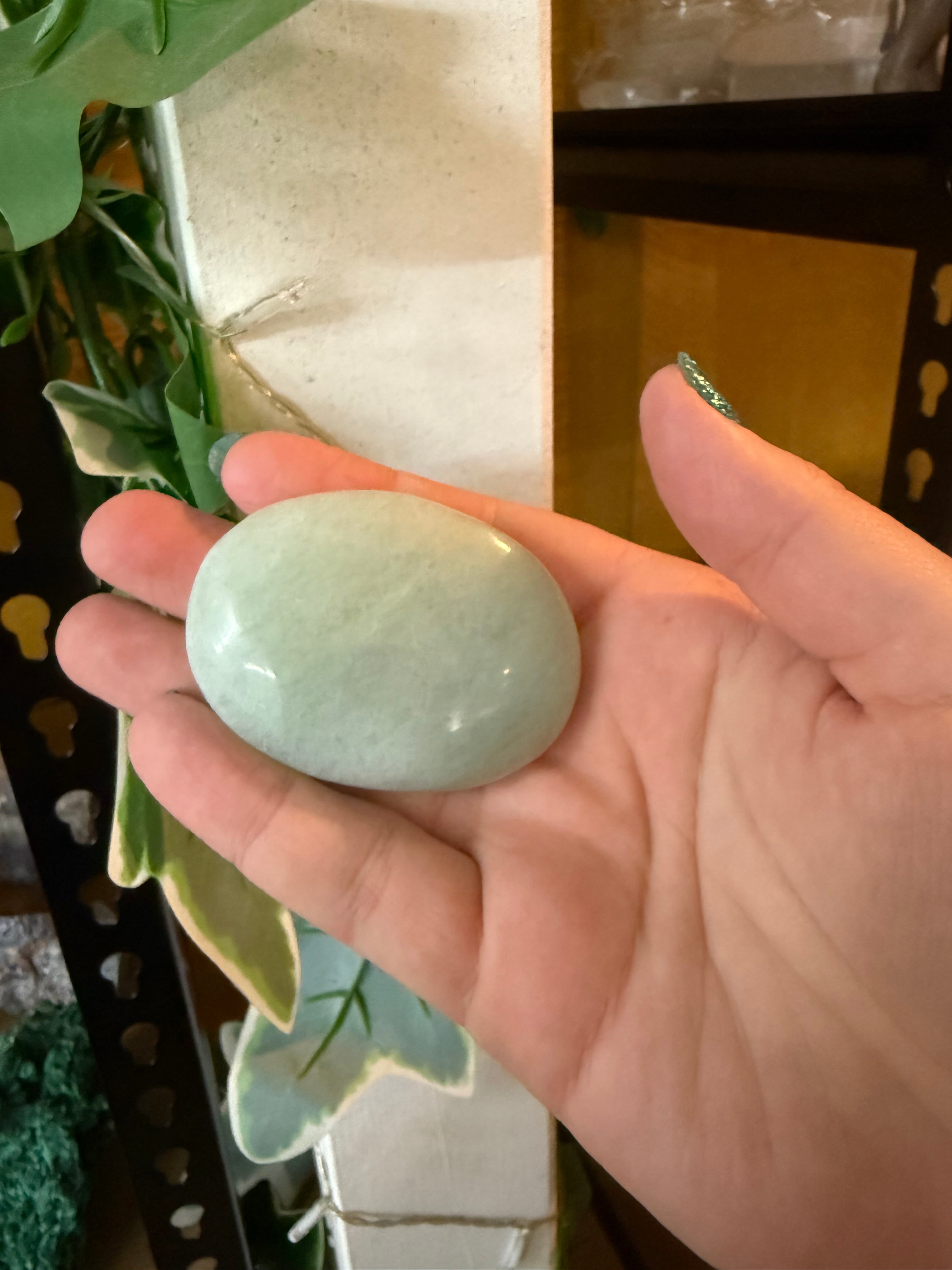 Aventurine Palm Stone