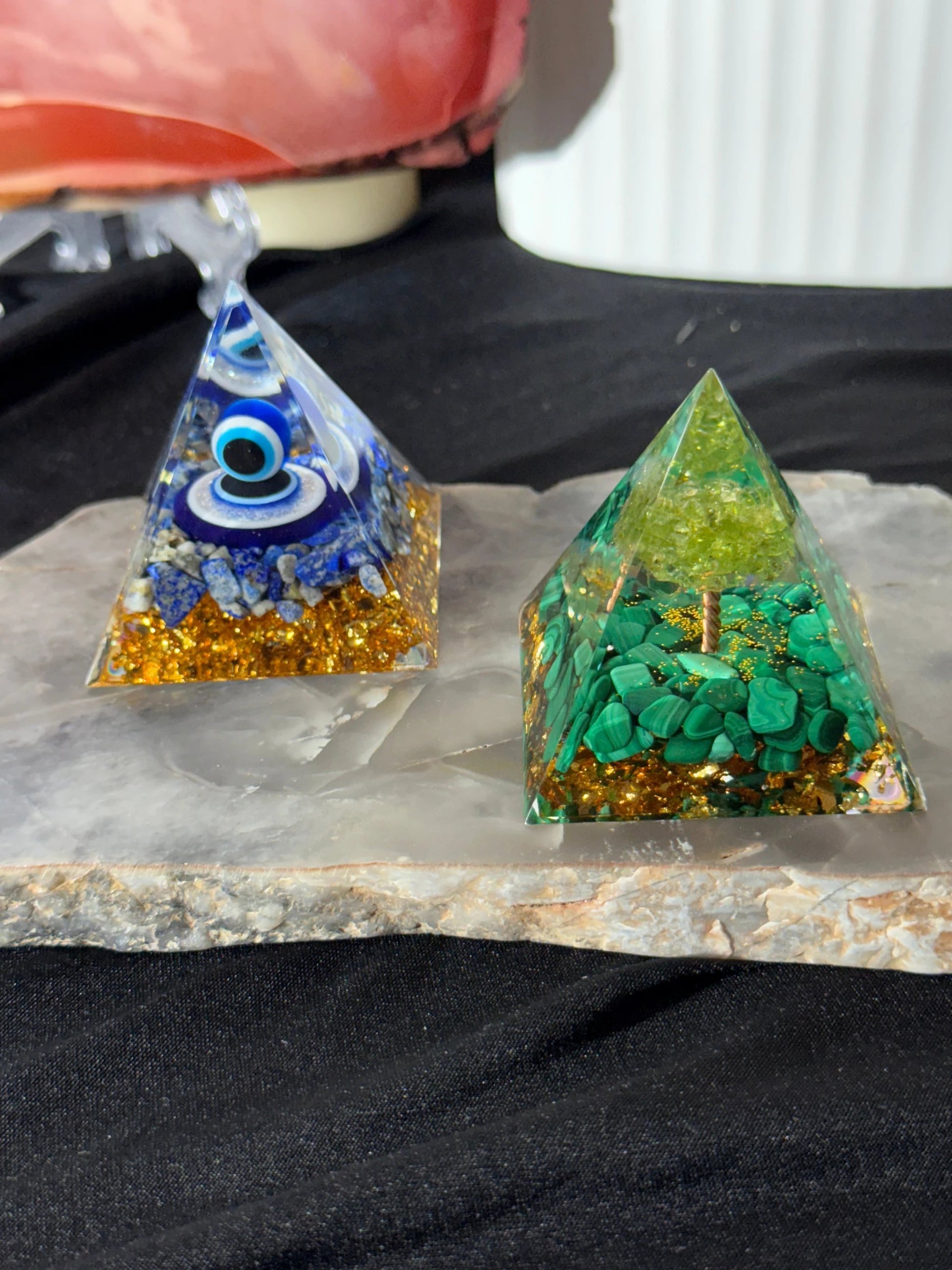 Organite Pyramid by Heartstone Sanctuary