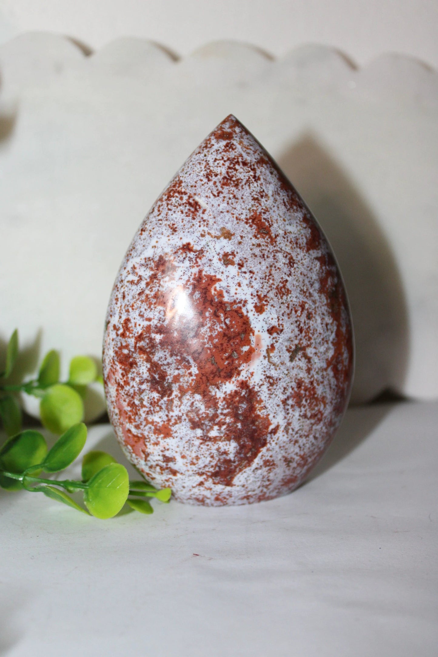 Ocean Jasper Teardrop by Heartstone Sanctuary
