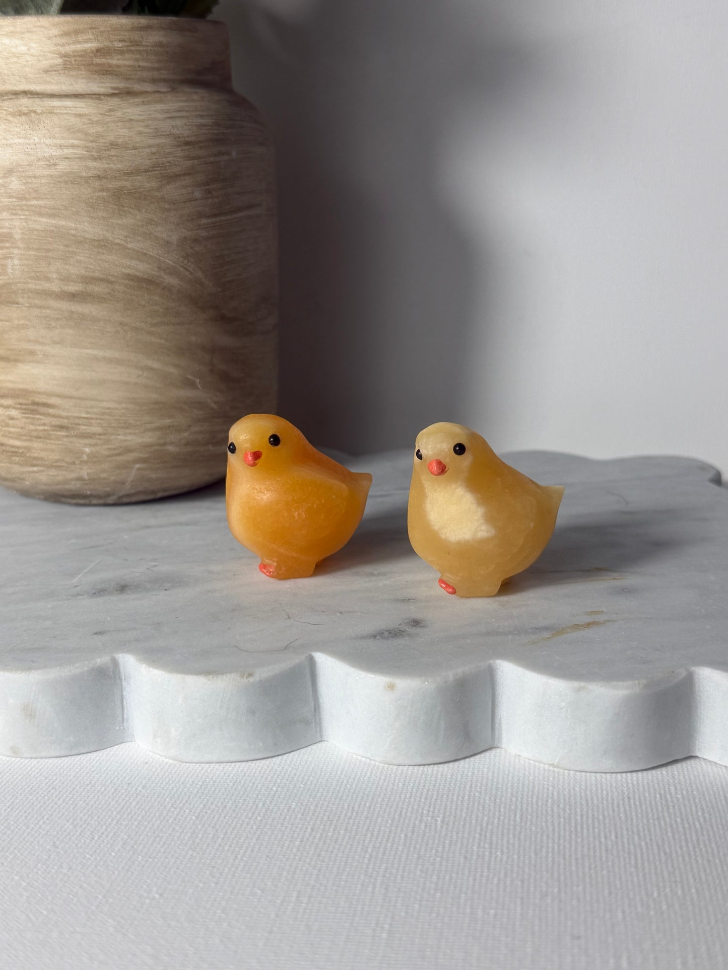Yellow Calcite Chick