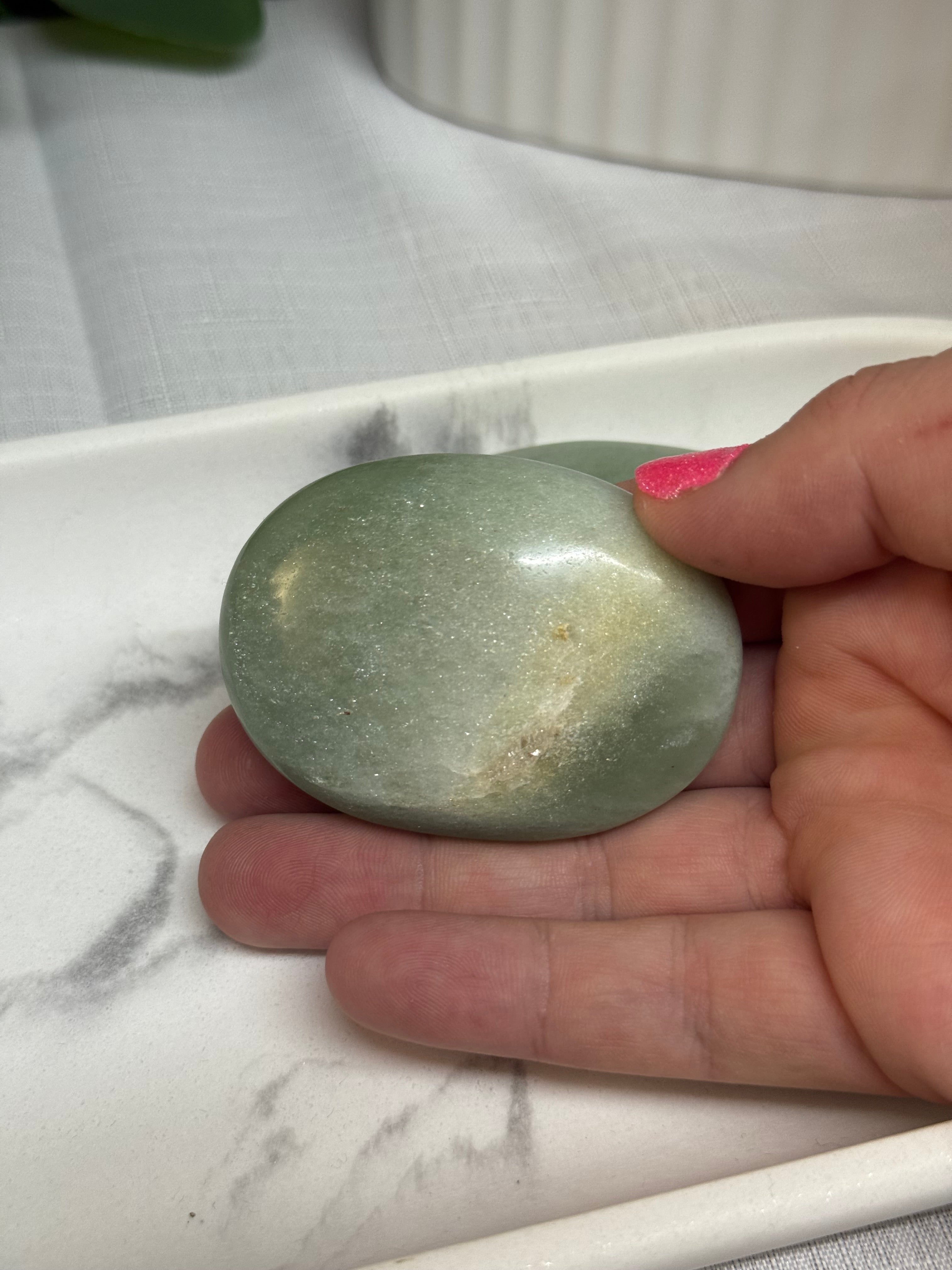 Aventurine Palm Stone