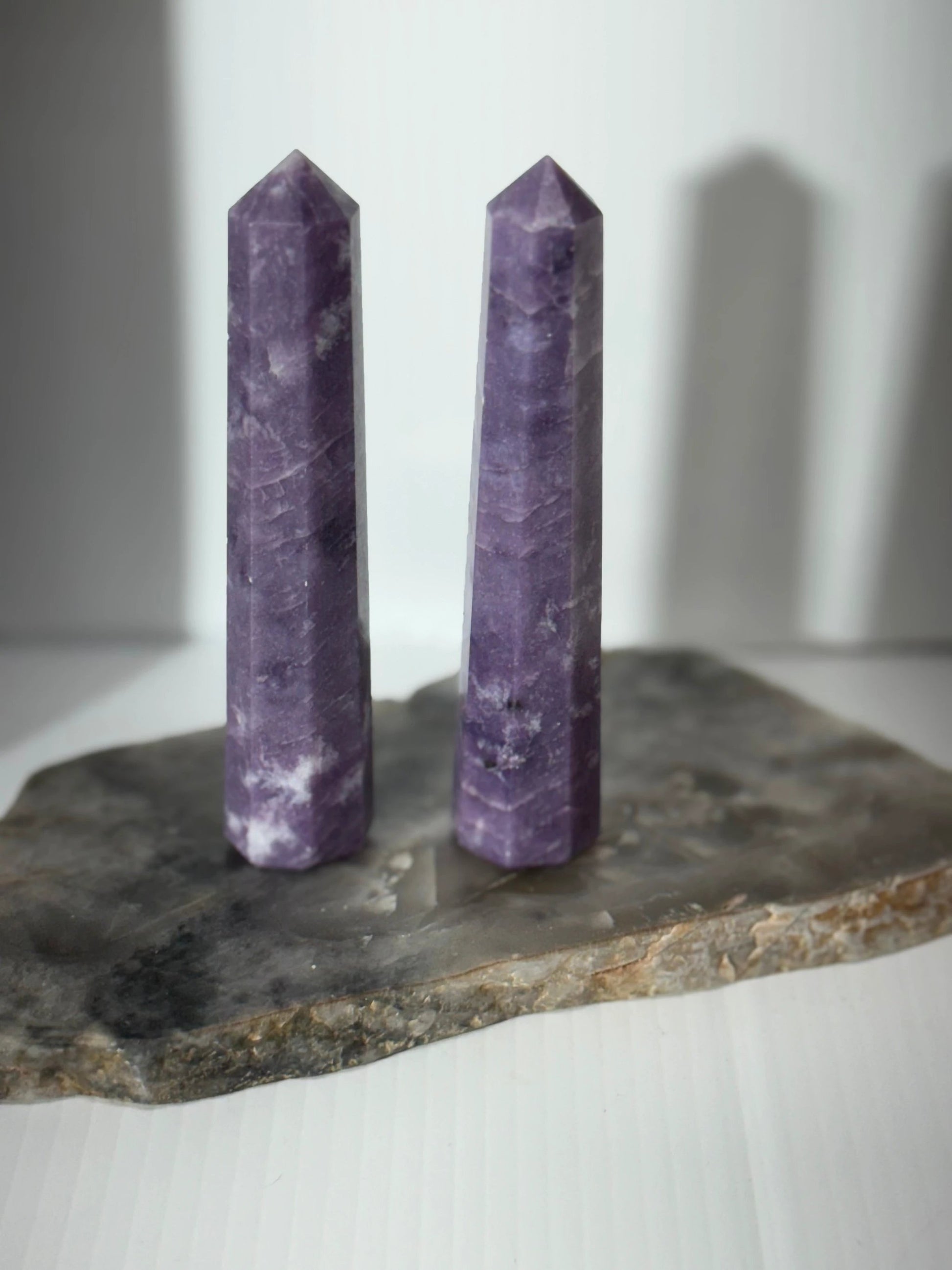 Lepidolite Tower by Heartstone Sanctuary